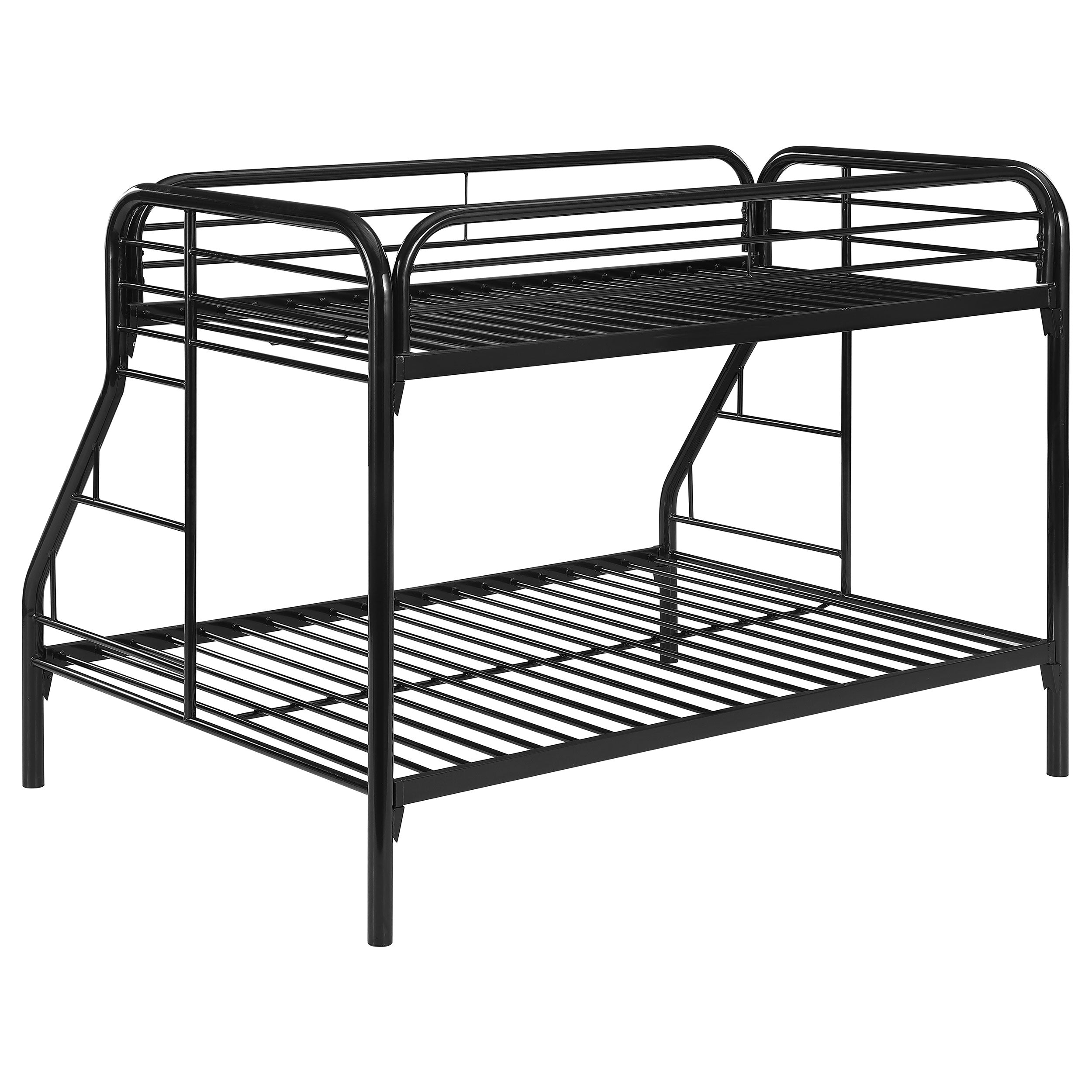 Morgan Metal Twin Over Full Bunk Bed Black-2258K