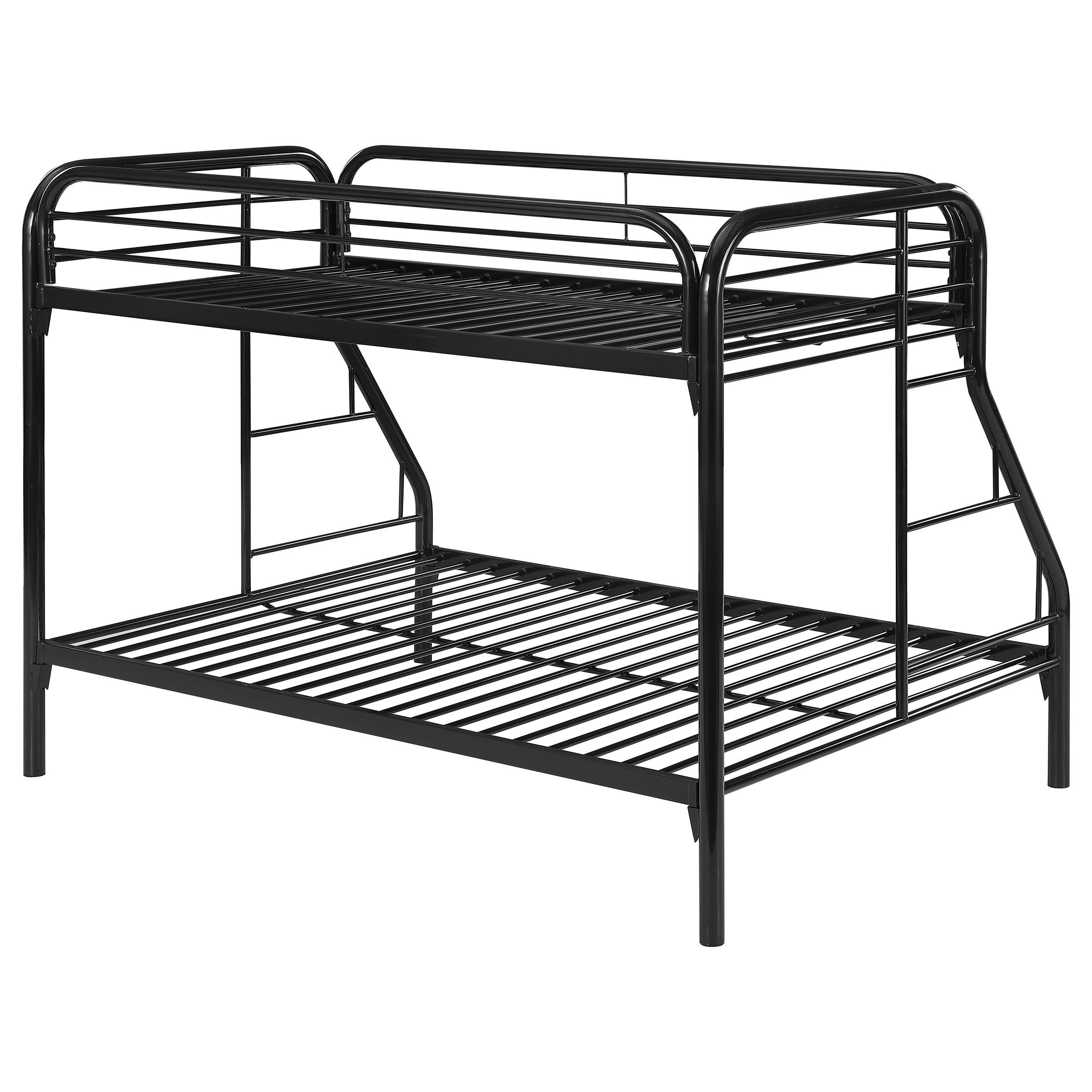 Morgan Metal Twin Over Full Bunk Bed Black-2258K