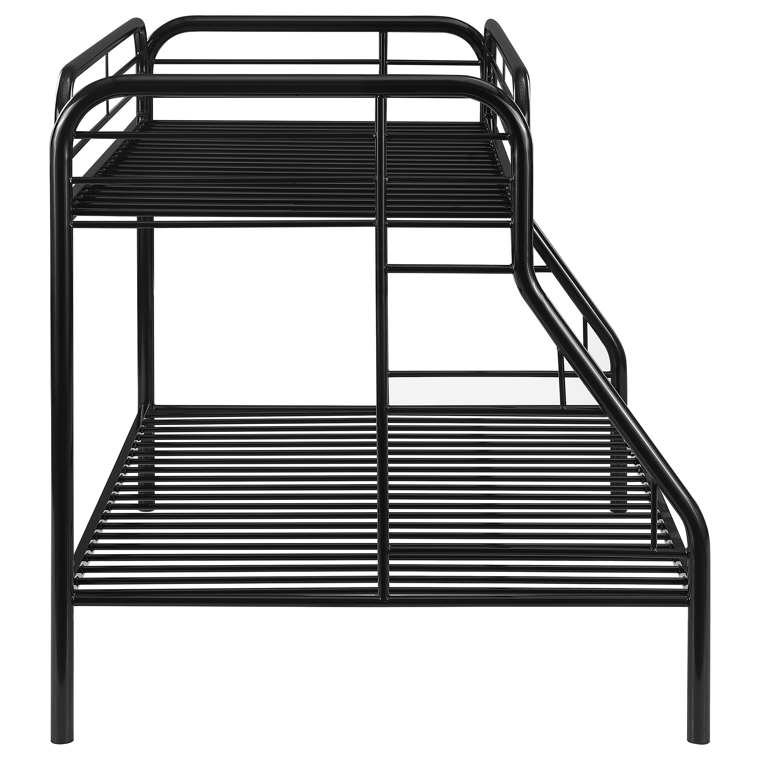 Morgan Metal Twin Over Full Bunk Bed Black-2258K