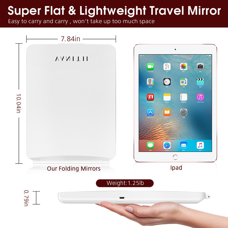 VANITII iPad LED Makeup Mirror VNT-10.2