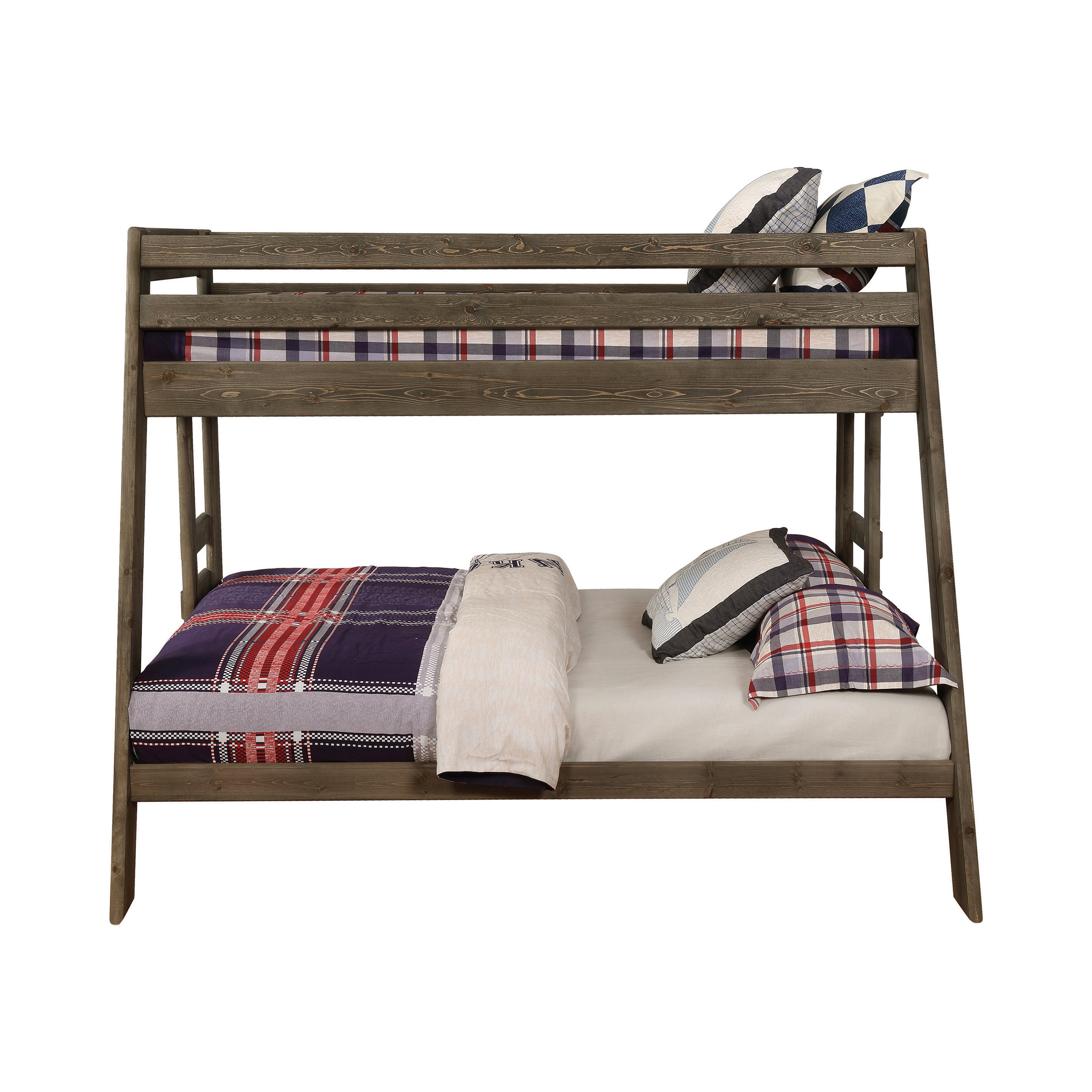 Wrangle Hill Twin Over Full Bunk Bed Gun Smoke-400830