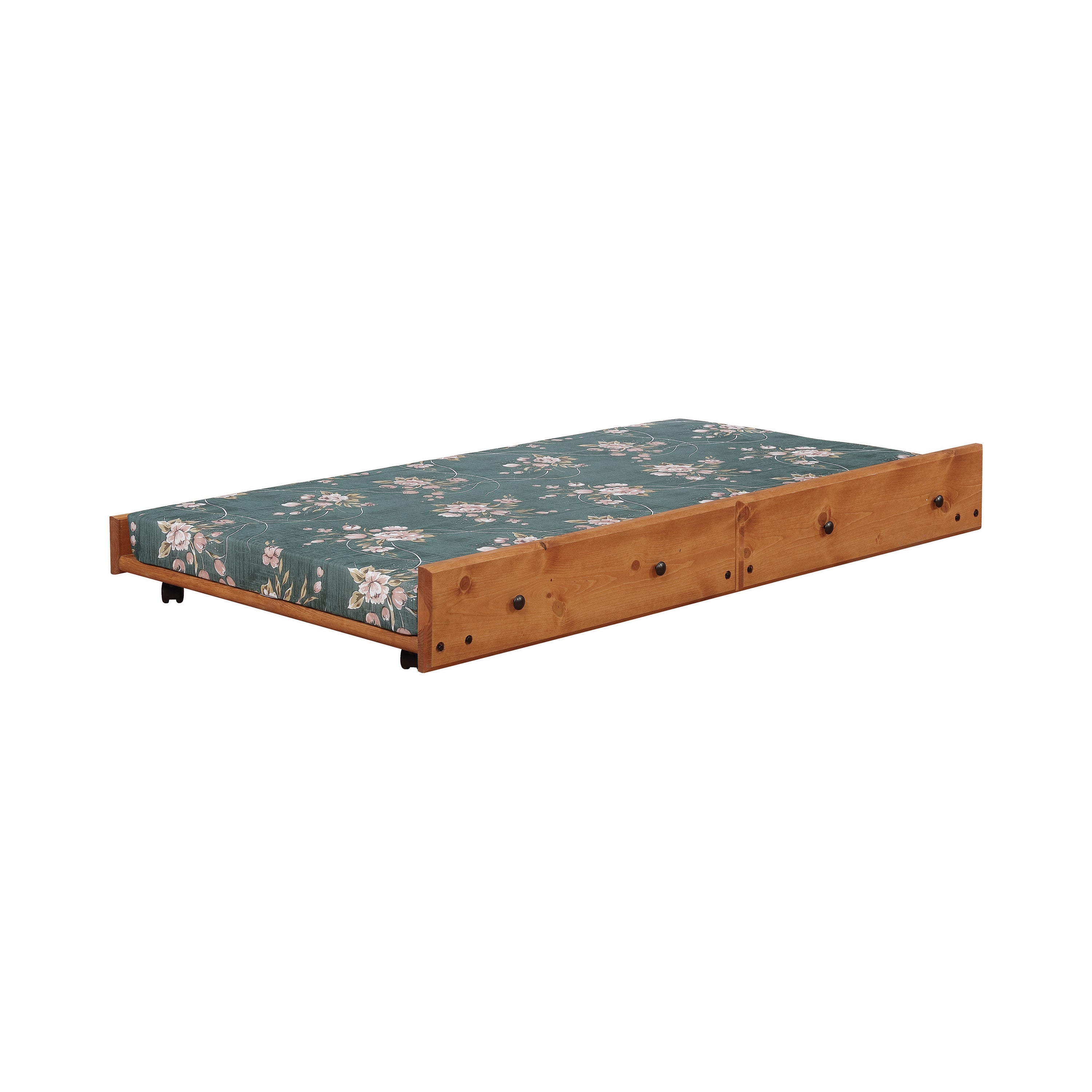 Wrangle Hill Wood Trundle With Bunkie Mattress Amber Wash-400837