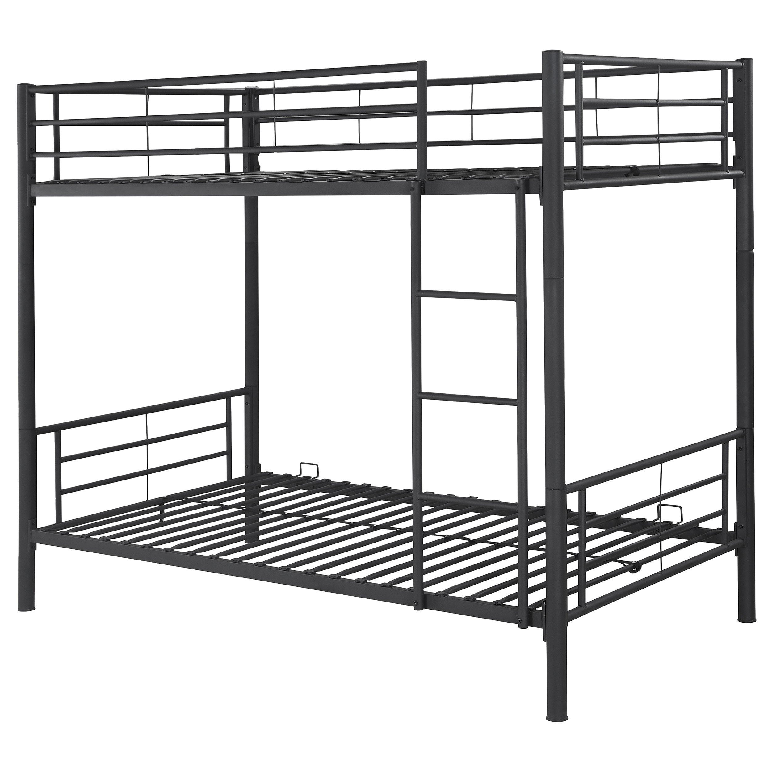 Hayward Twin Over Twin Bunk Bed Silver-460072