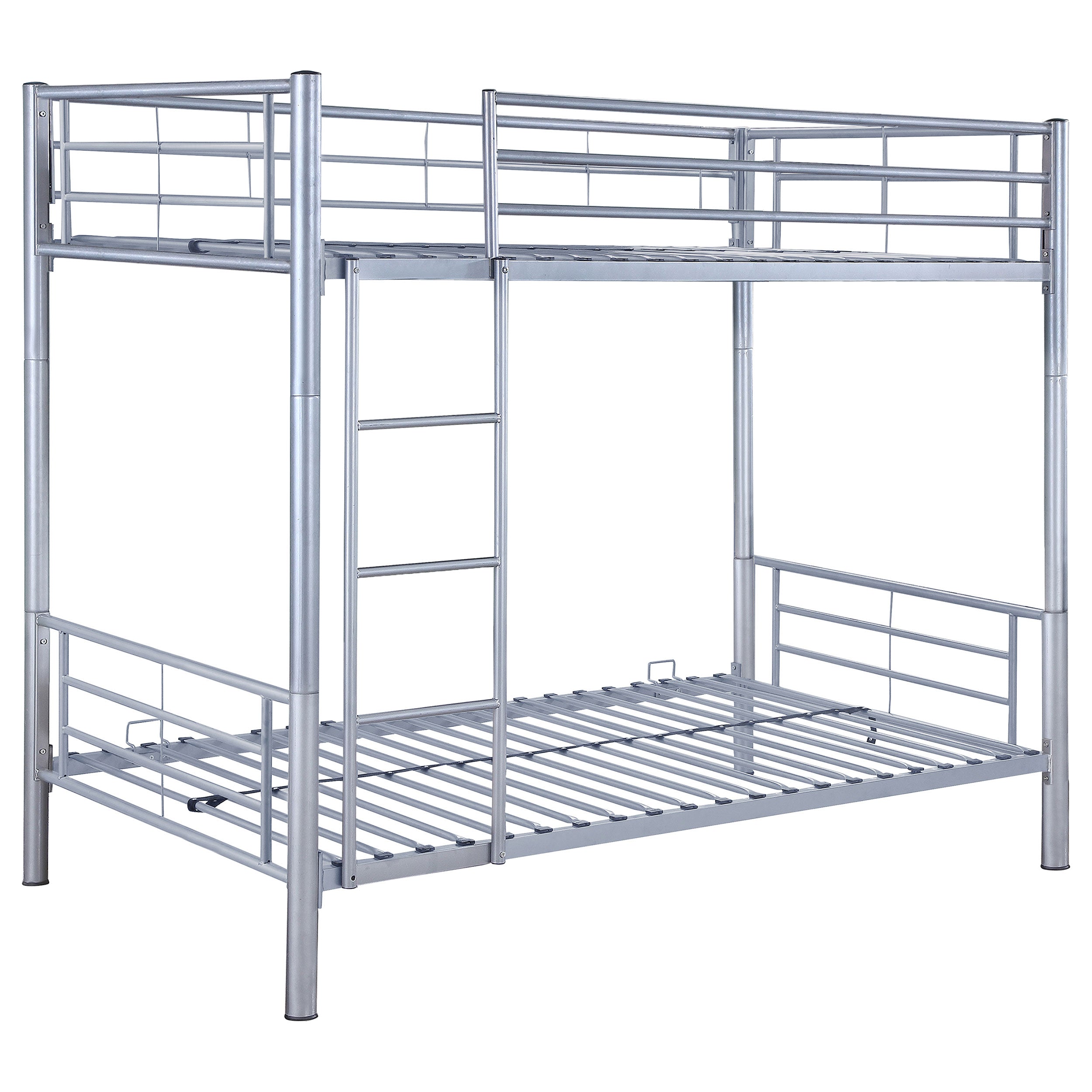 Hayward Twin Over Twin Bunk Bed Silver-460072