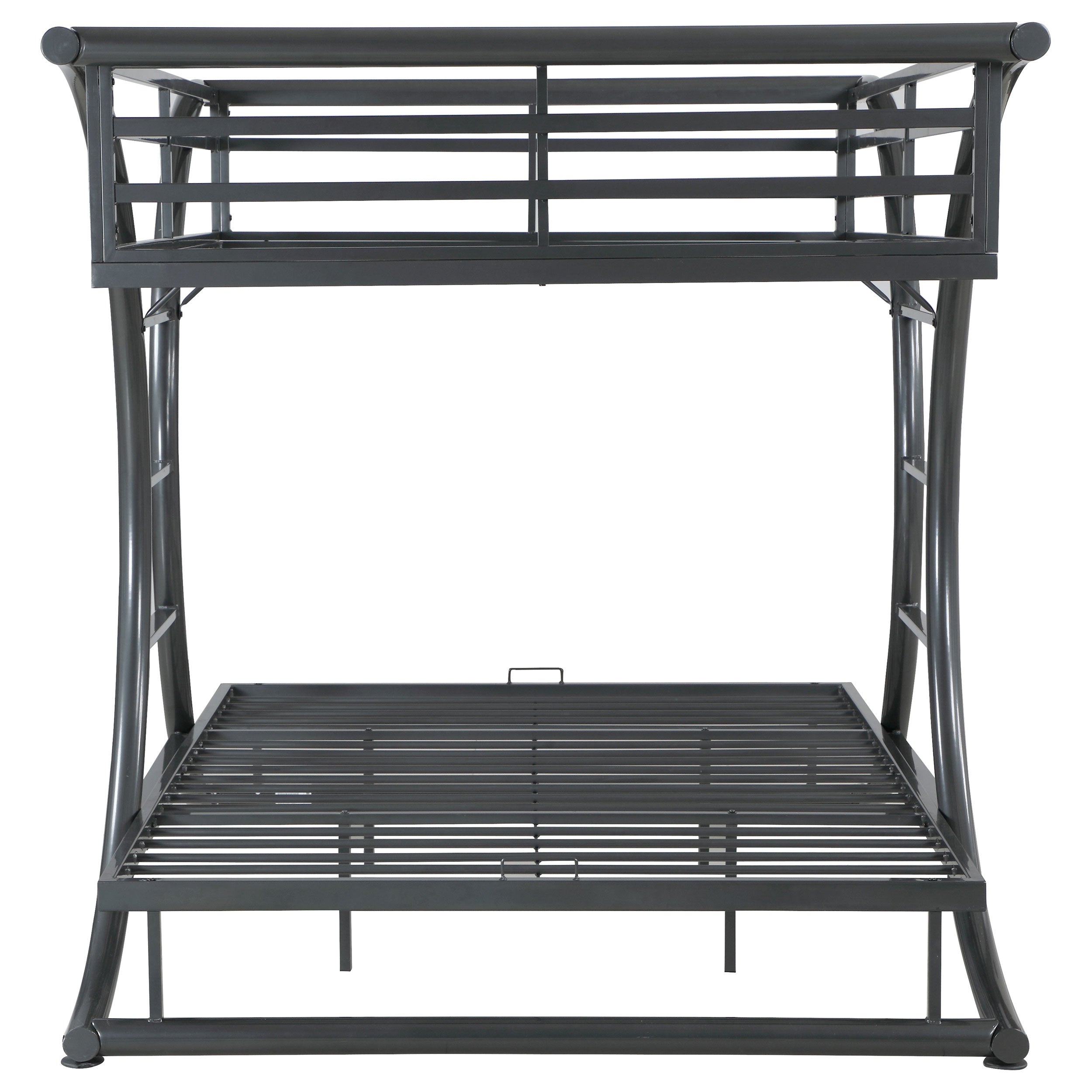 Stephan Metal Full Over Full Bunk Bed Gunmetal-460078