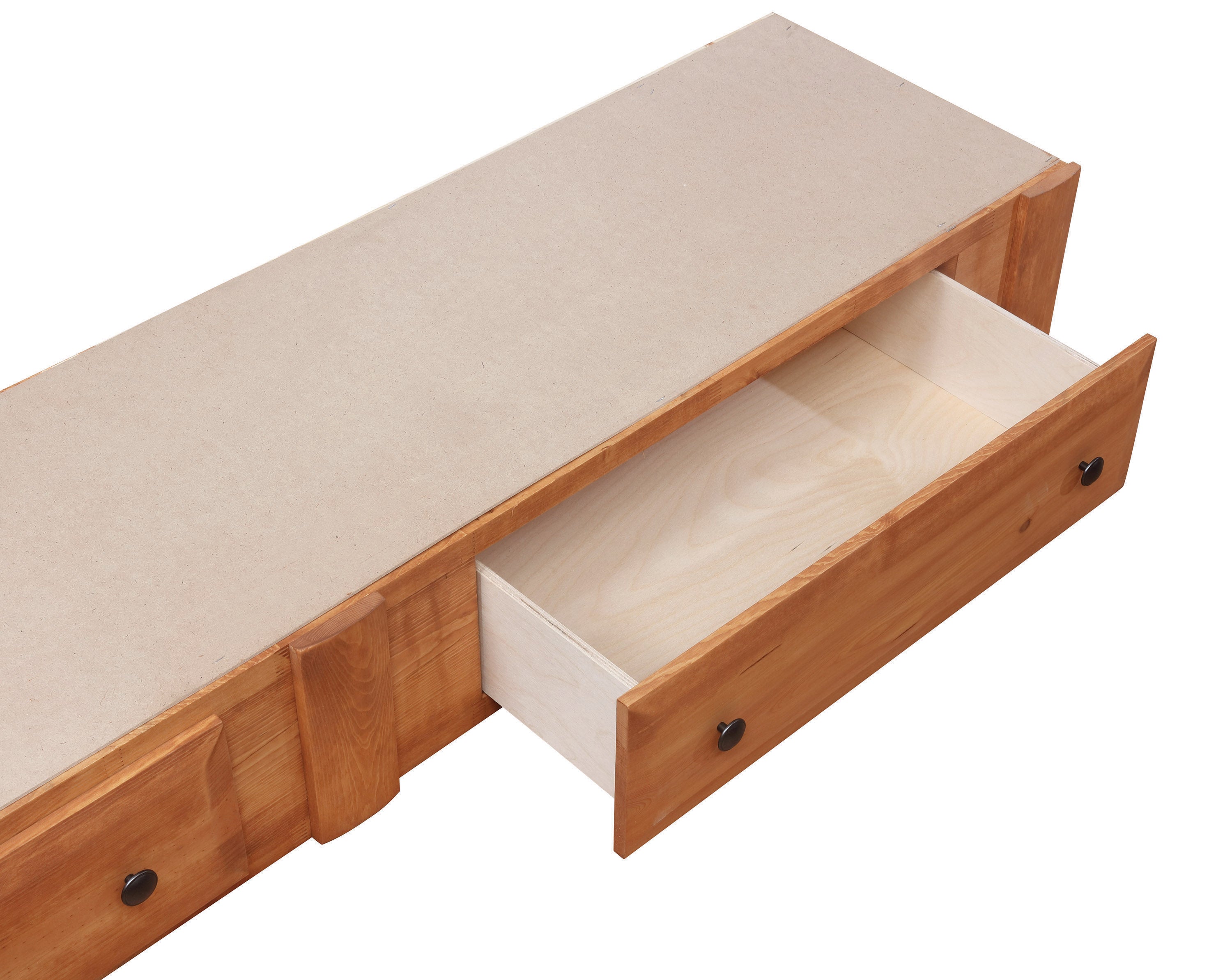 Wrangle Hill 2-Drawer Under Bed Storage Amber Wash-460097