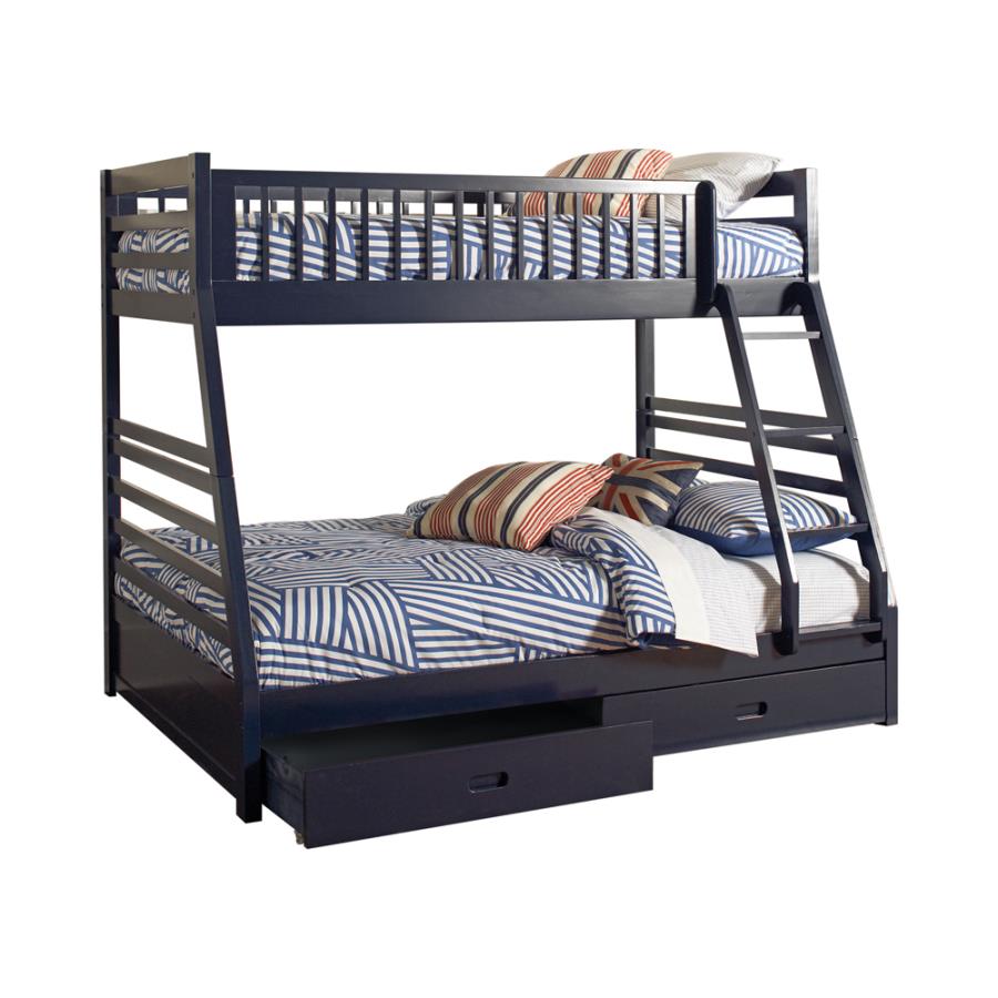 Ashton Twin over Full 2-drawer Bunk Bed - 460181