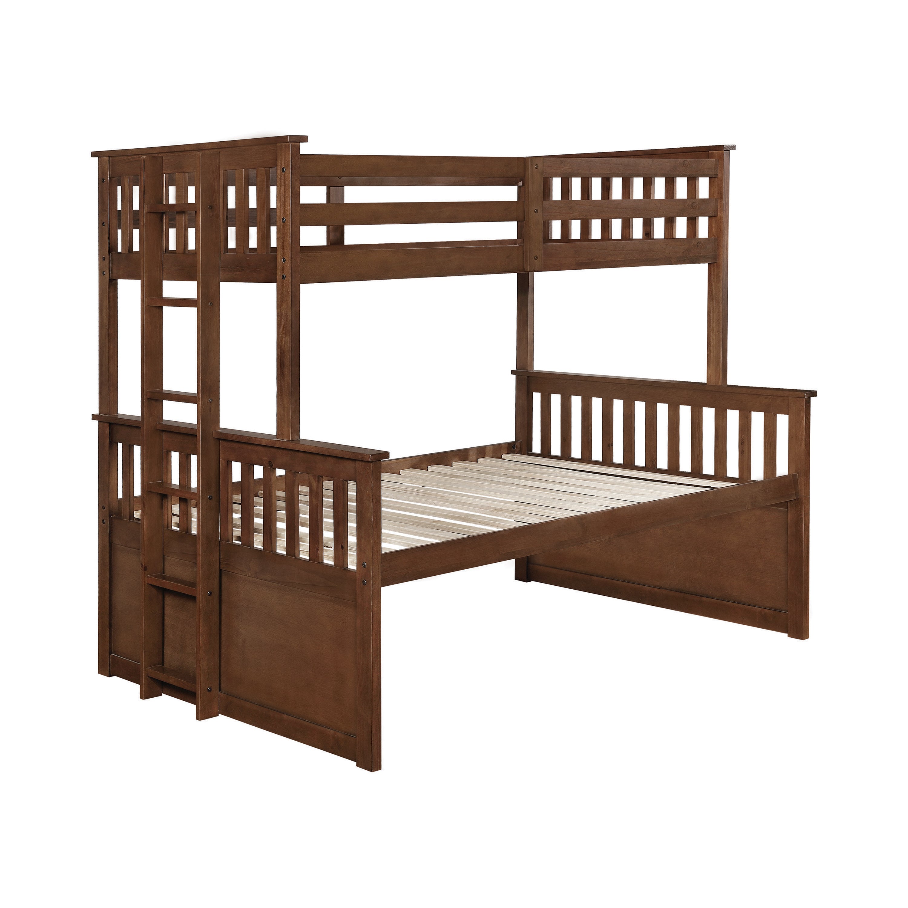 Atkin 3-Drawer Twin XL Over Queen Bunk Bed Weathered Walnut-461147