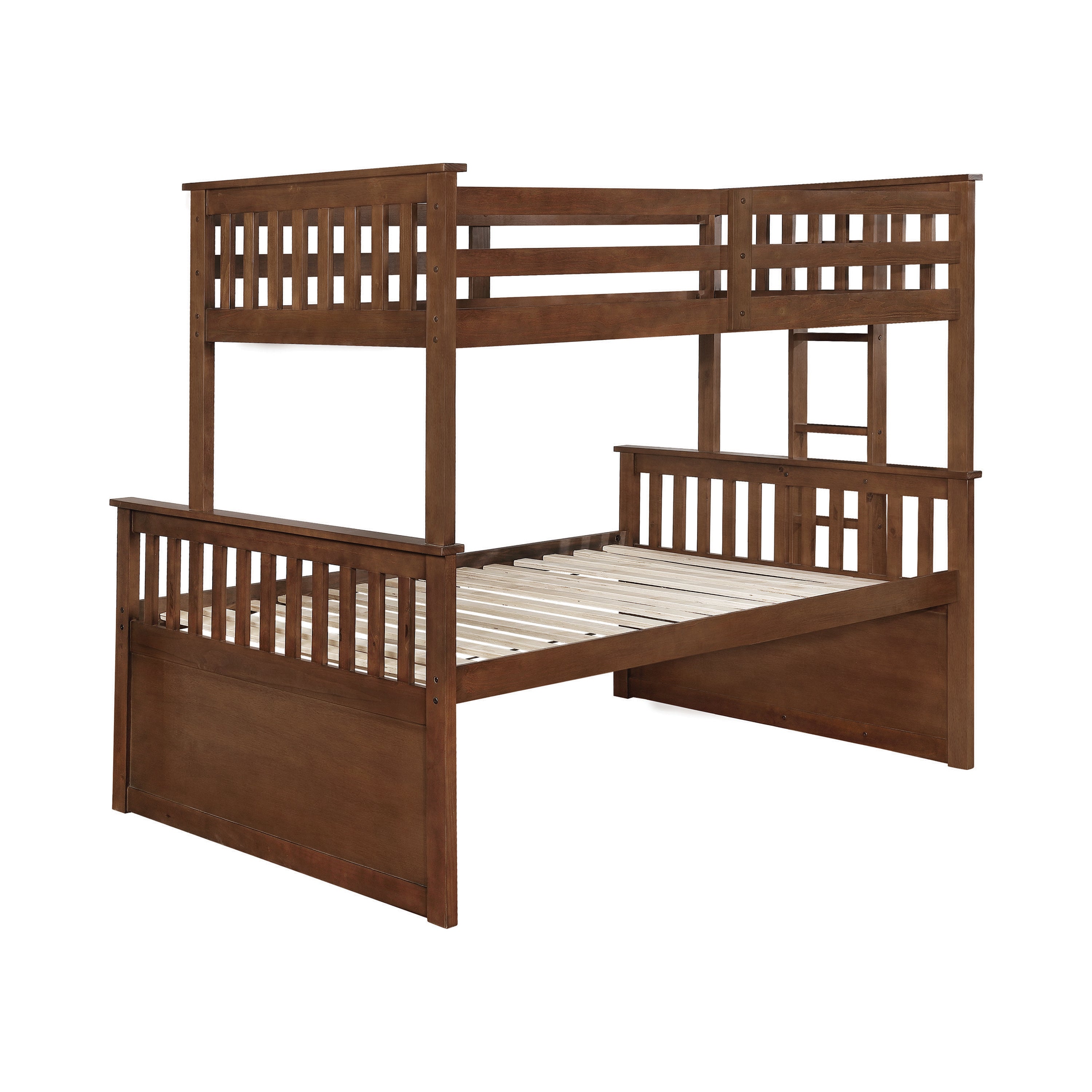 Atkin 3-Drawer Twin XL Over Queen Bunk Bed Weathered Walnut-461147