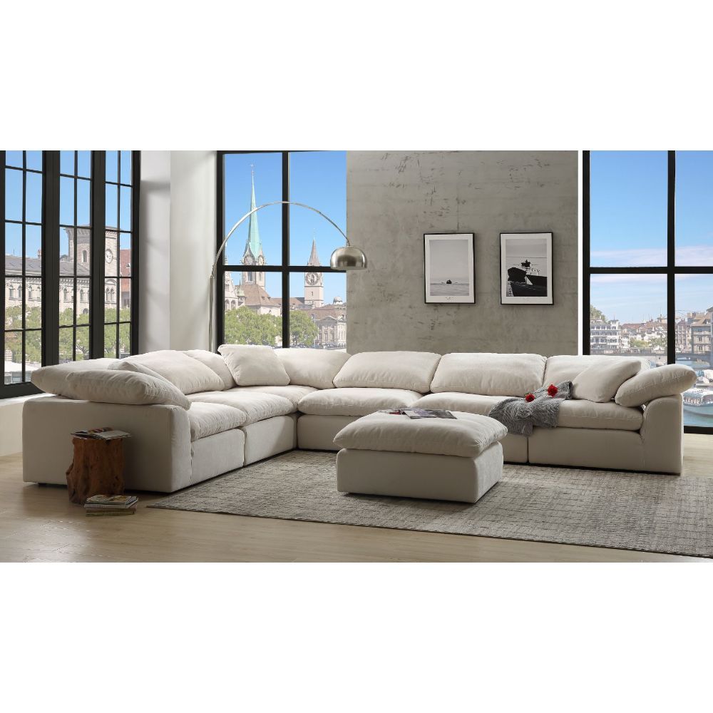 Naveen Sectional with Ottoman- everything included 7 pcs