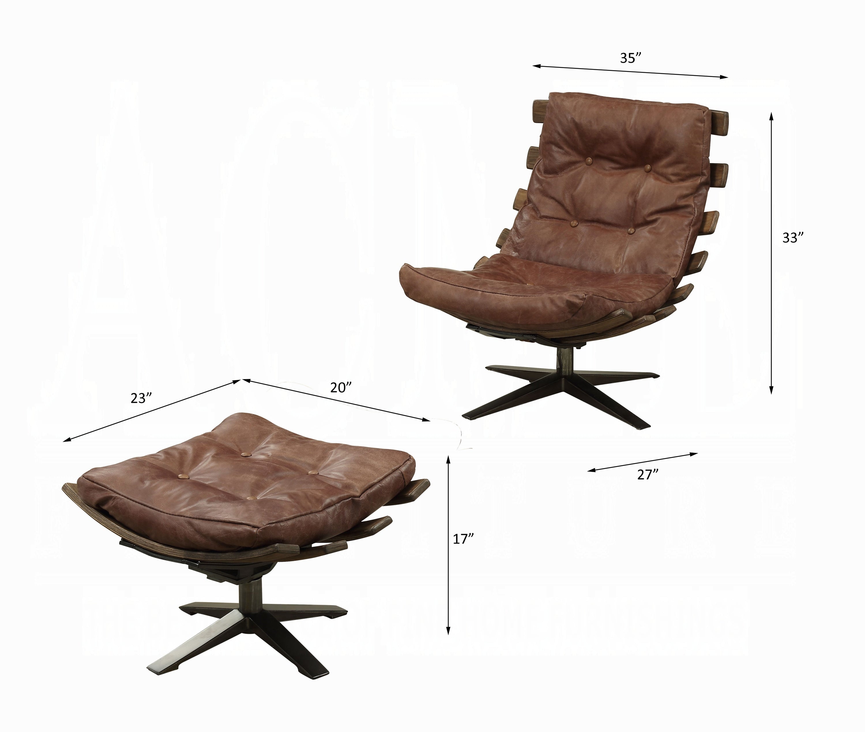 Gandy Chair & Ottoman