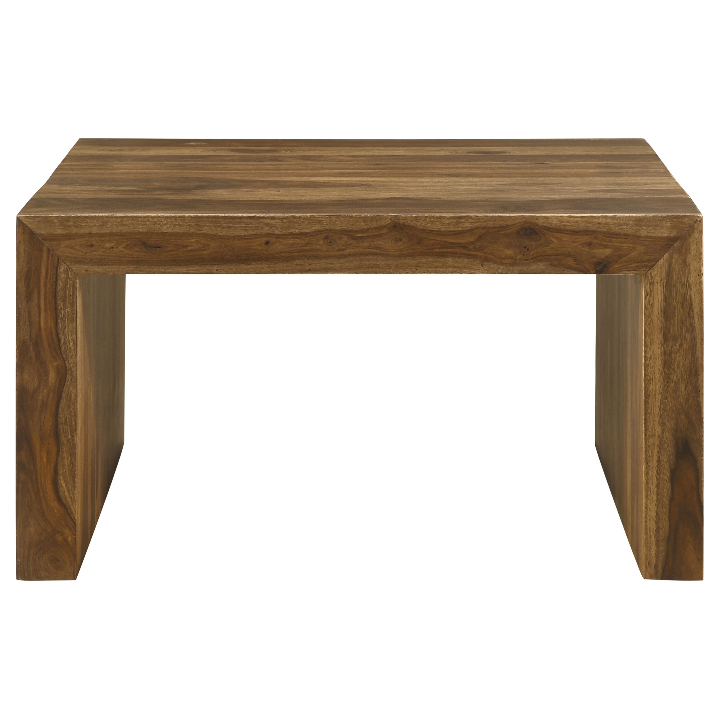 Odilia Square Solid Wood Coffee Table Auburn-708418