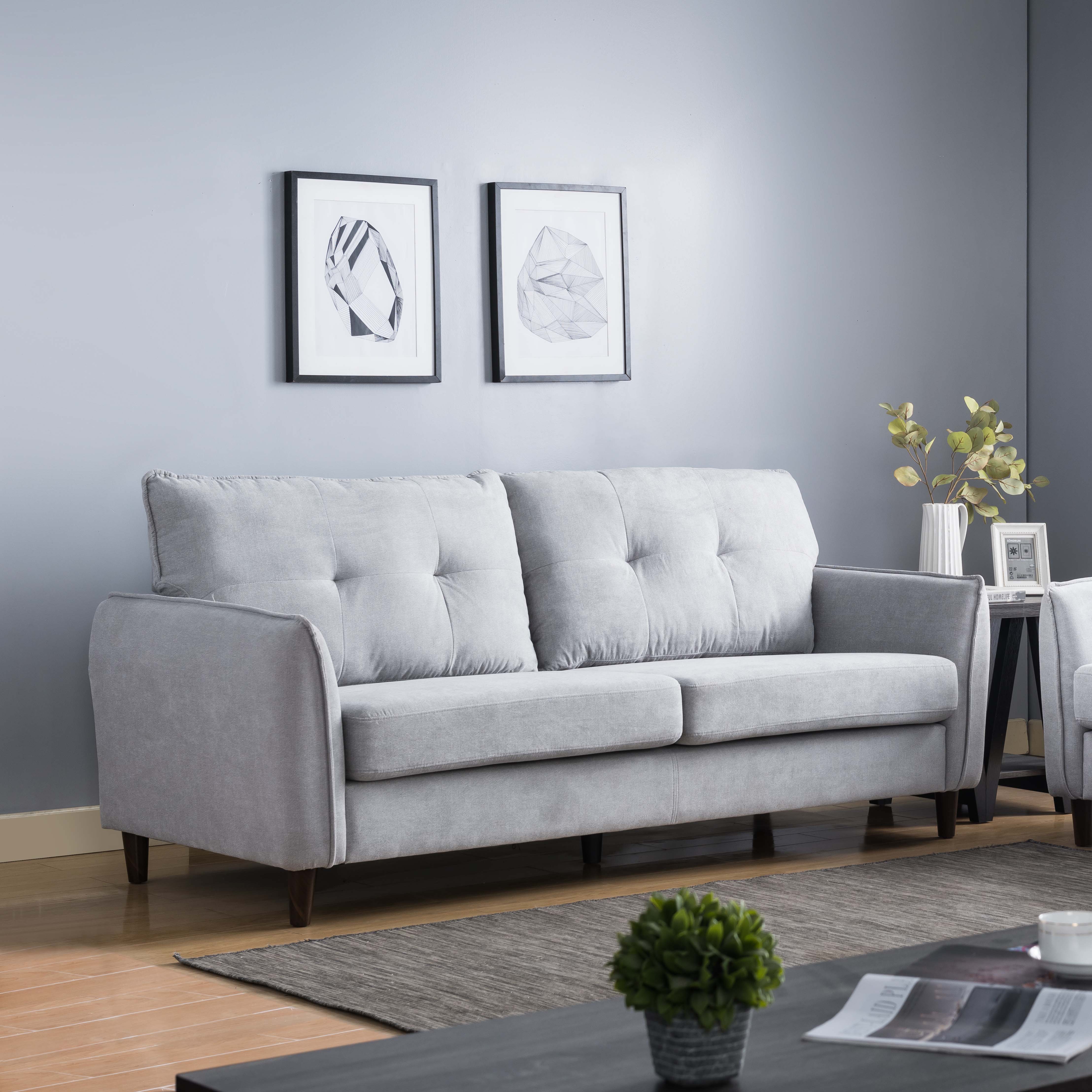 8096F-SMGY-3 | 	SOFA - SMOKE GREY