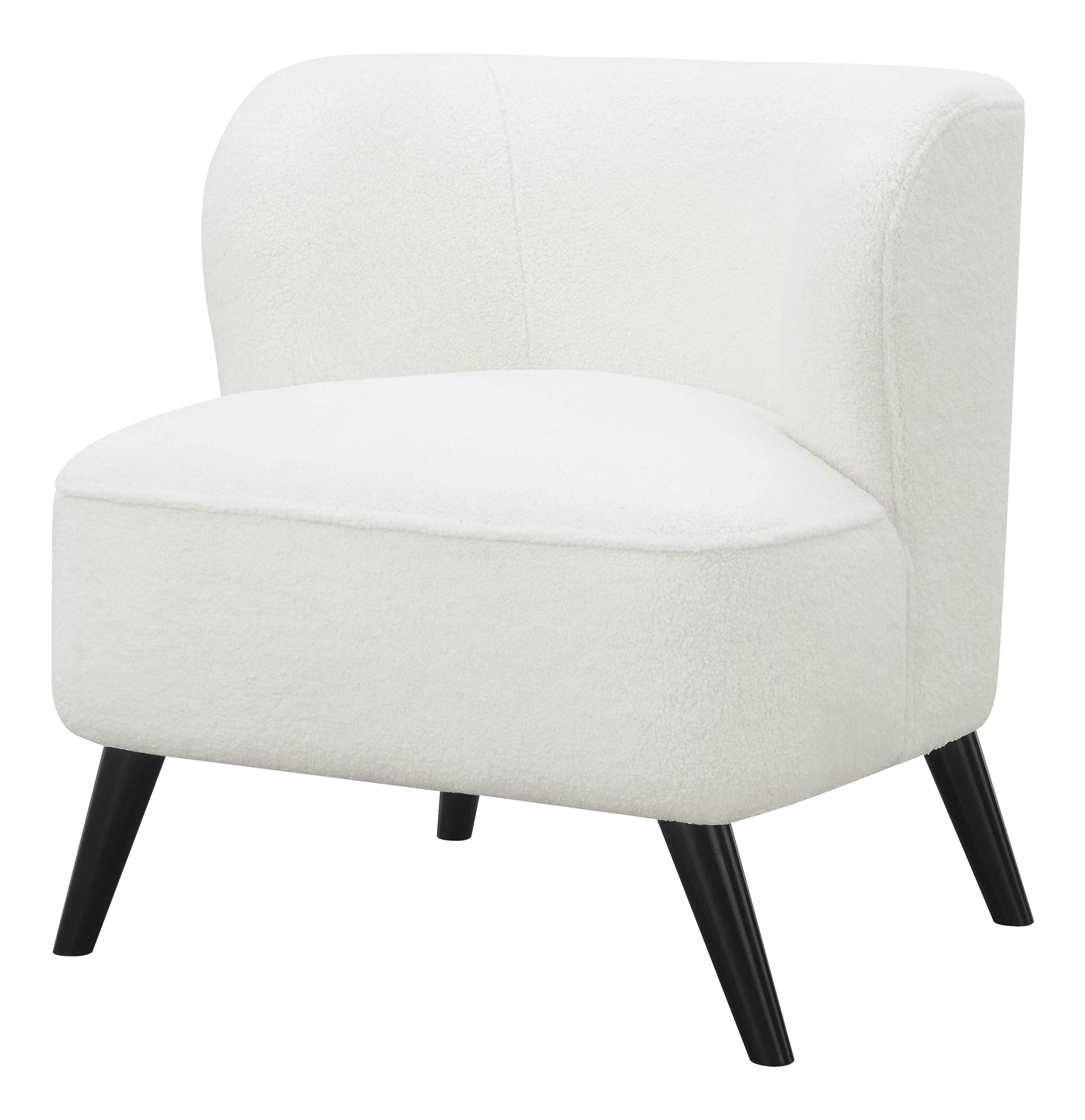 Alonzo Upholstered Track Arms Accent Chair Natural-905676