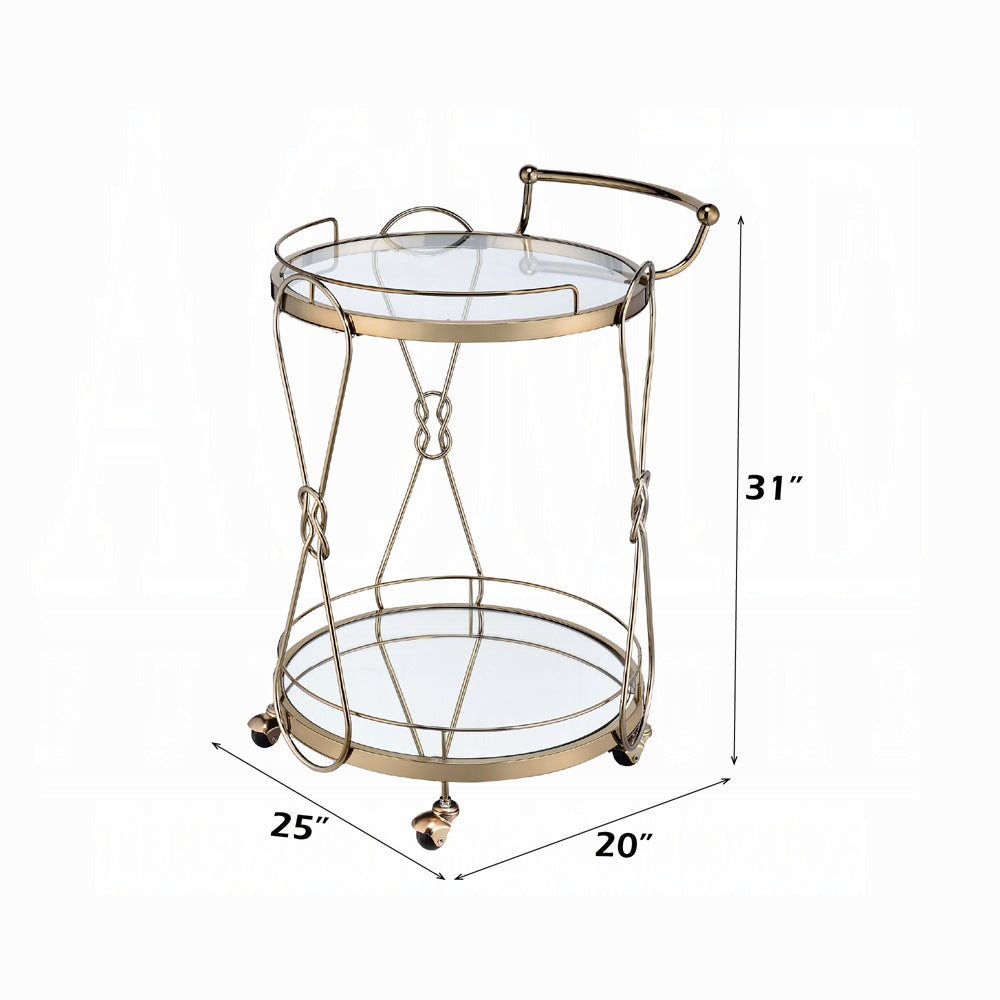 Zekera Serving Cart