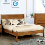 Lennart Queen Platform Bed - Oak