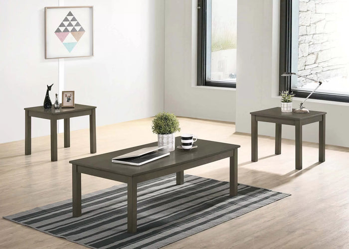 3-Piece Coffee and End Table Set - Espresso