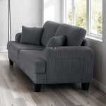 Moretaine Loveseat - Dark Gray