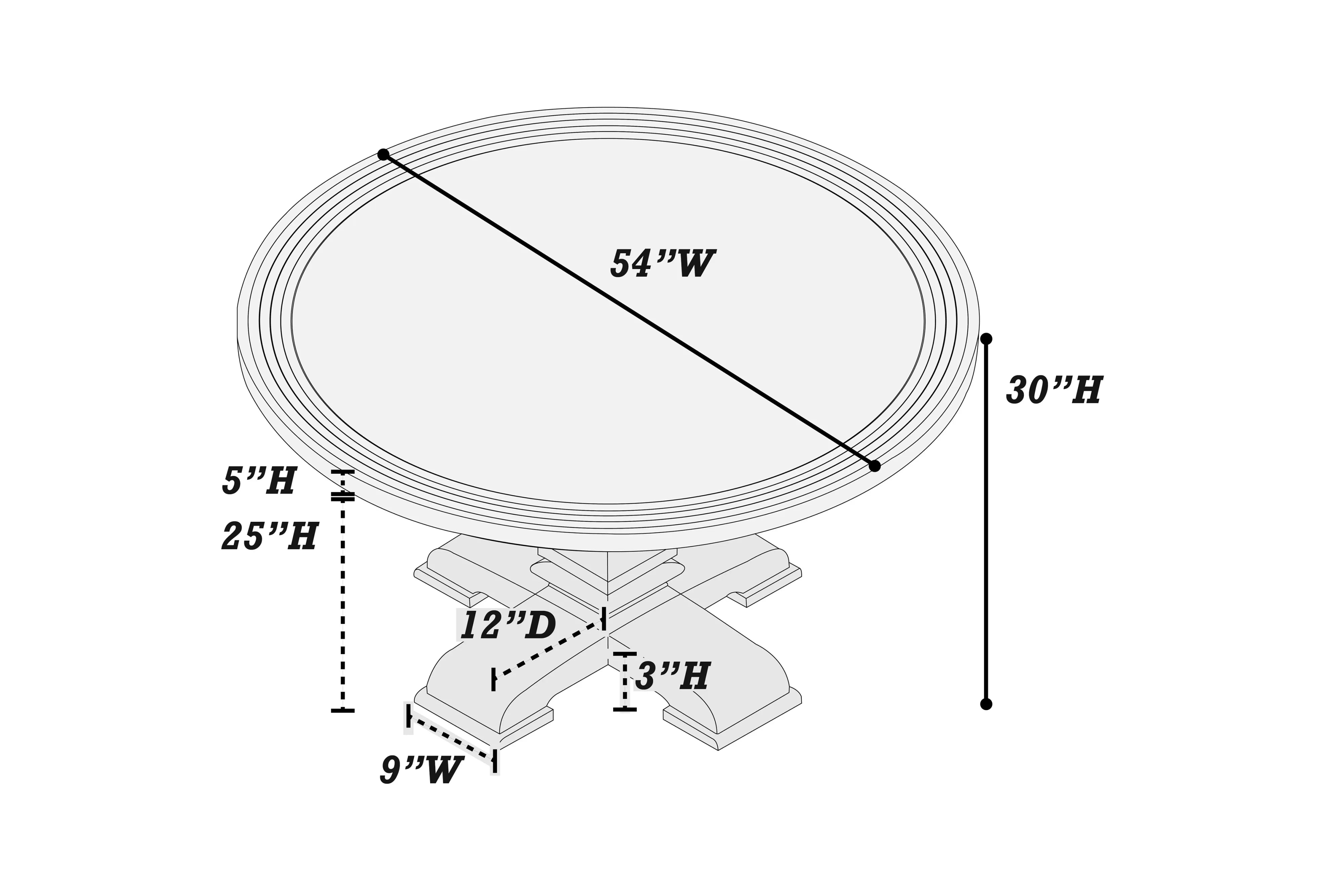 Dining Table || F2528