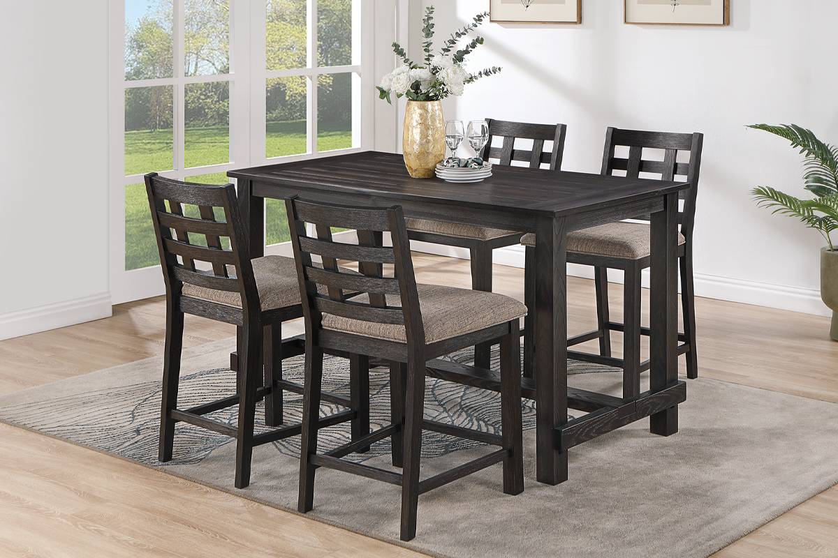 5- Piece Counter Height Dining Table-F2534