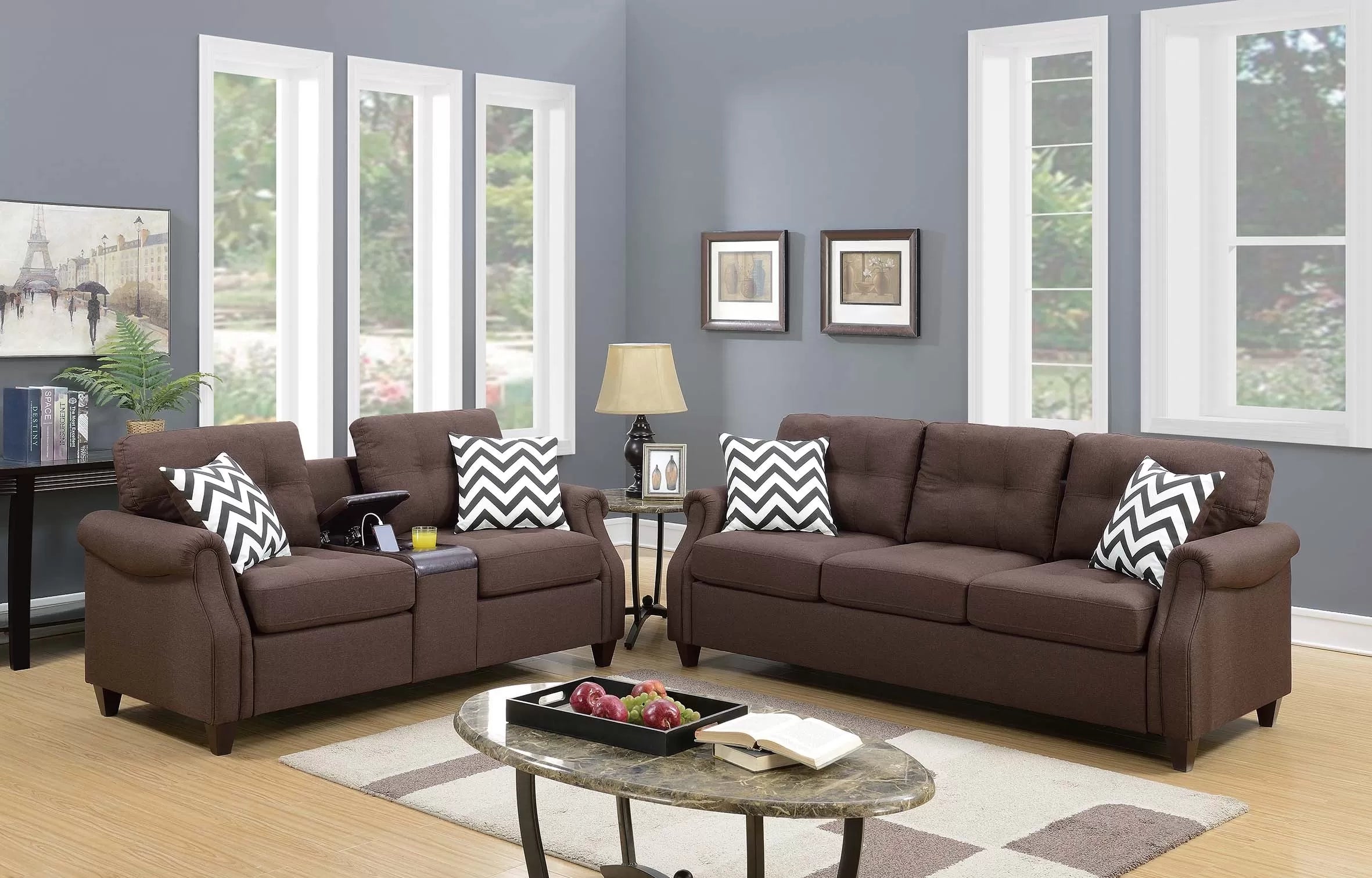 2-Piece Sofa Set || F6411 / F6413