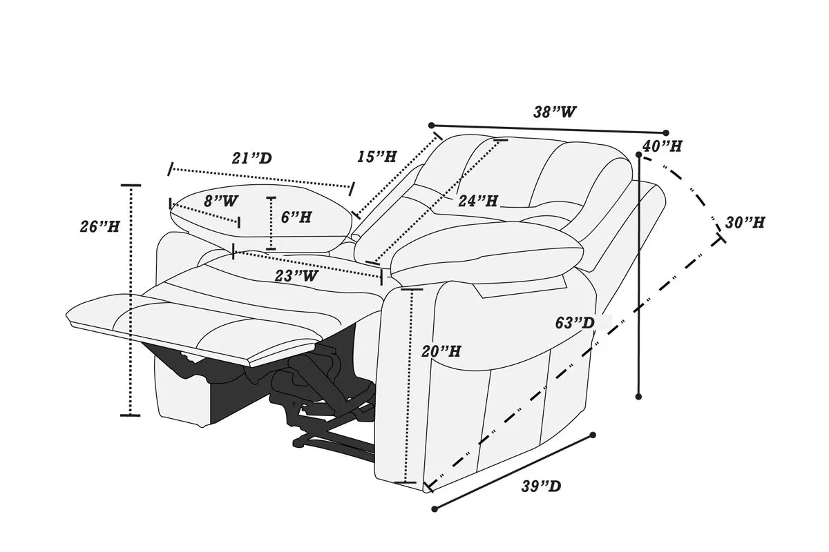 Rocker Recliner || F6700 / F6648