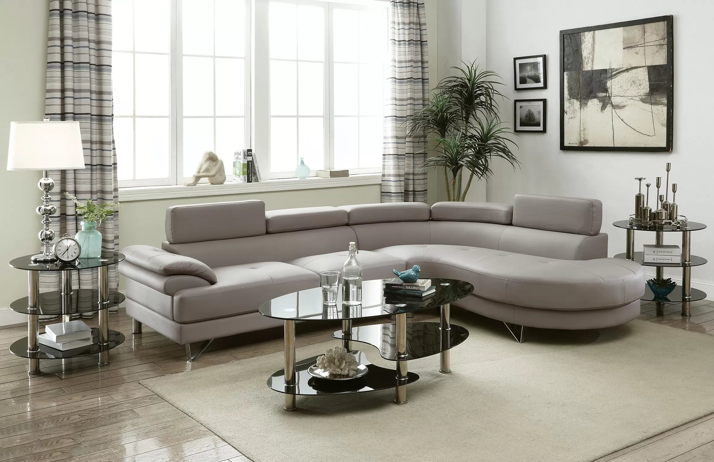 2-Piece Sectional Sofa Set || F6984 / F6985 / F6969