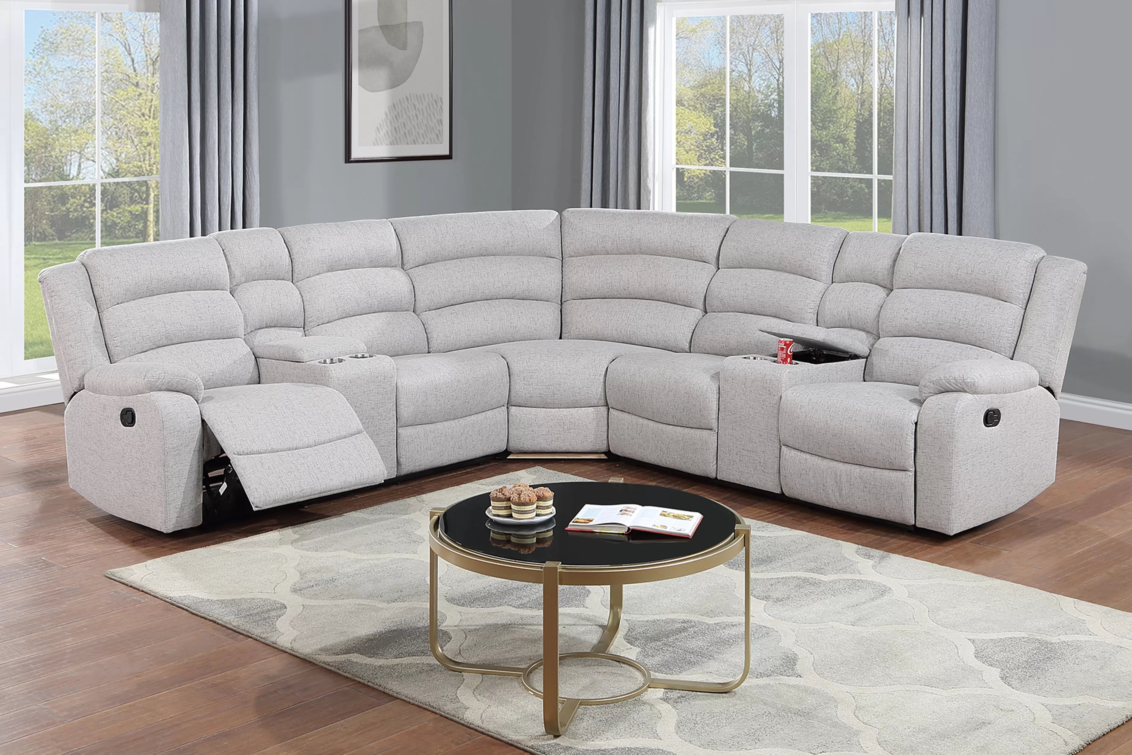 3-Piece Reclining Sectional Set || F8100 / F8110