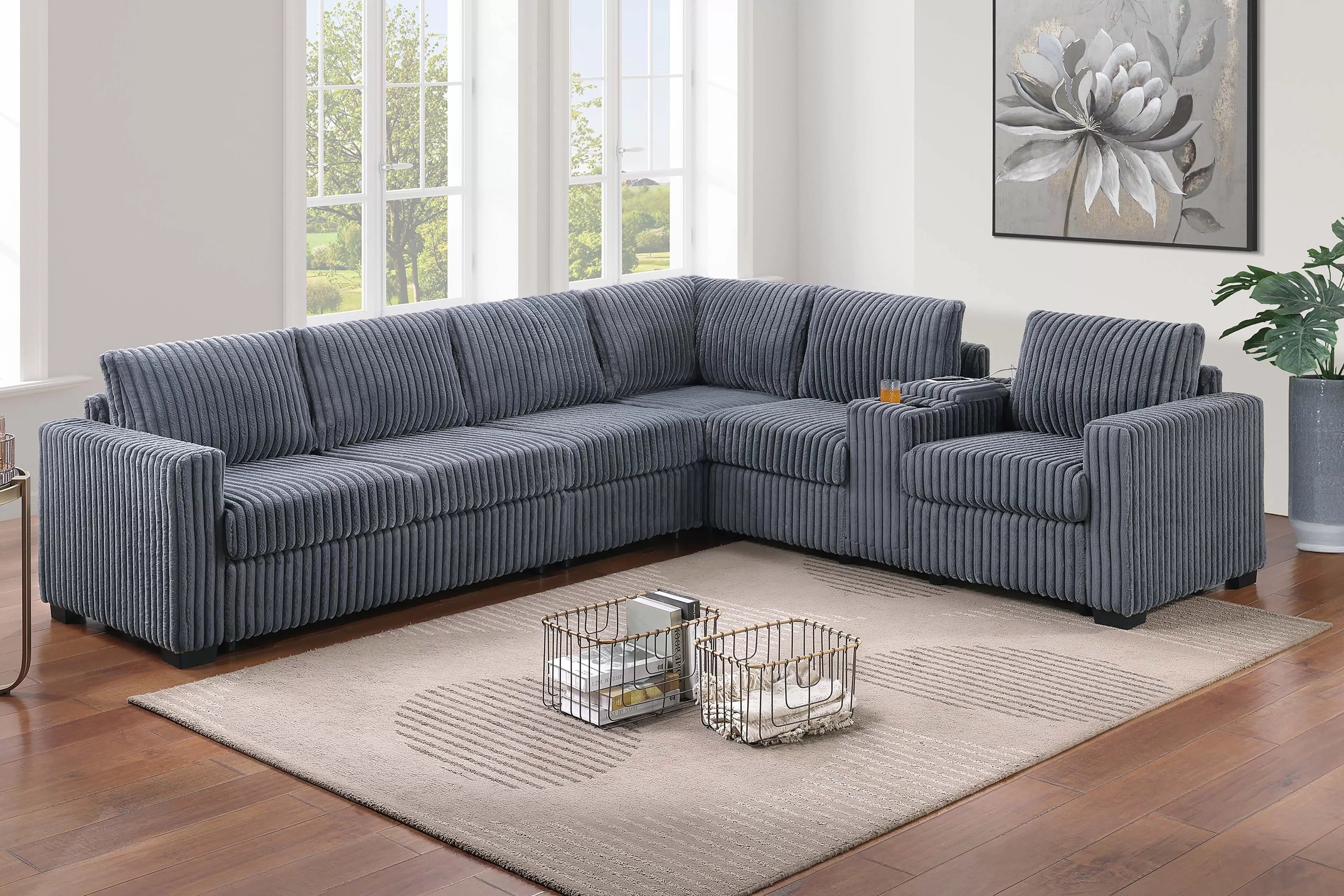 4-Piece Sectional Set || F8346/ F8347
