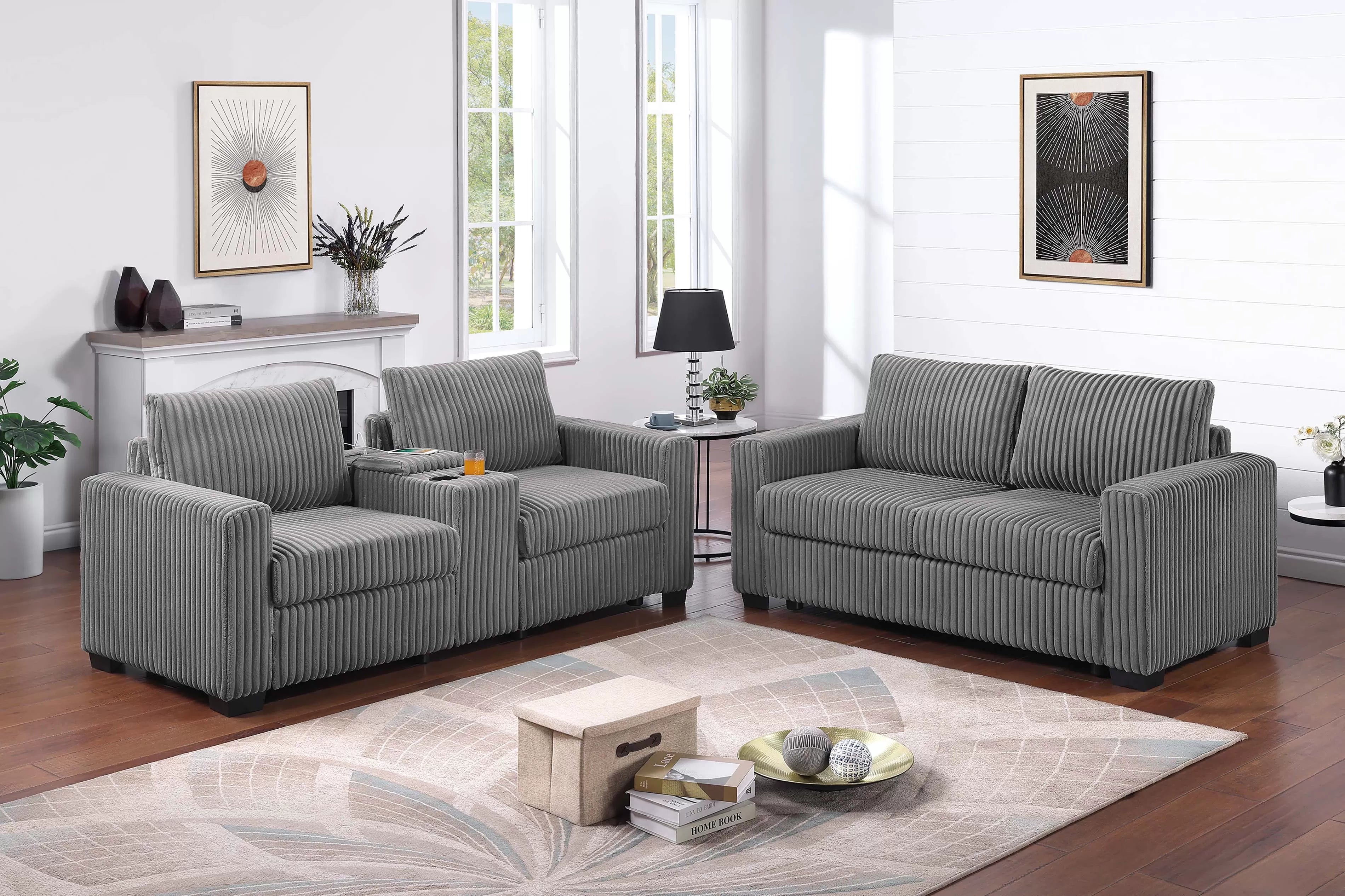 2-Piece Sofa Set || F8348 / F8349