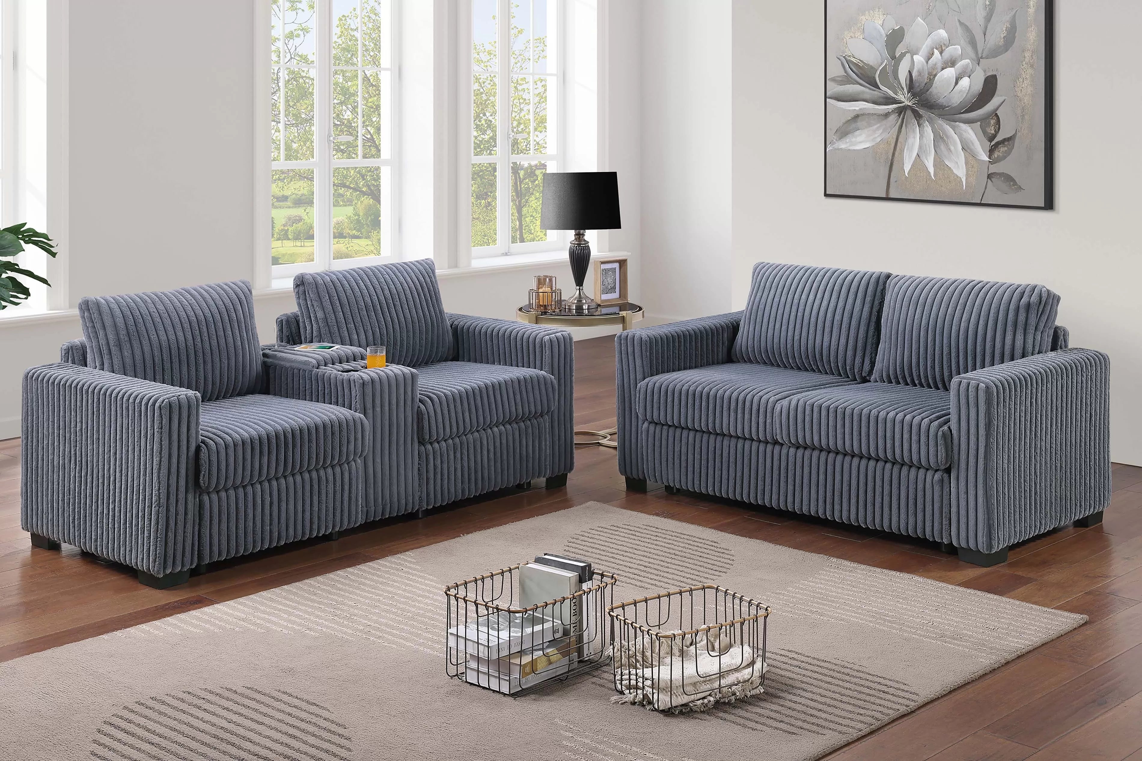 2-Piece Sofa Set || F8350 / F8351