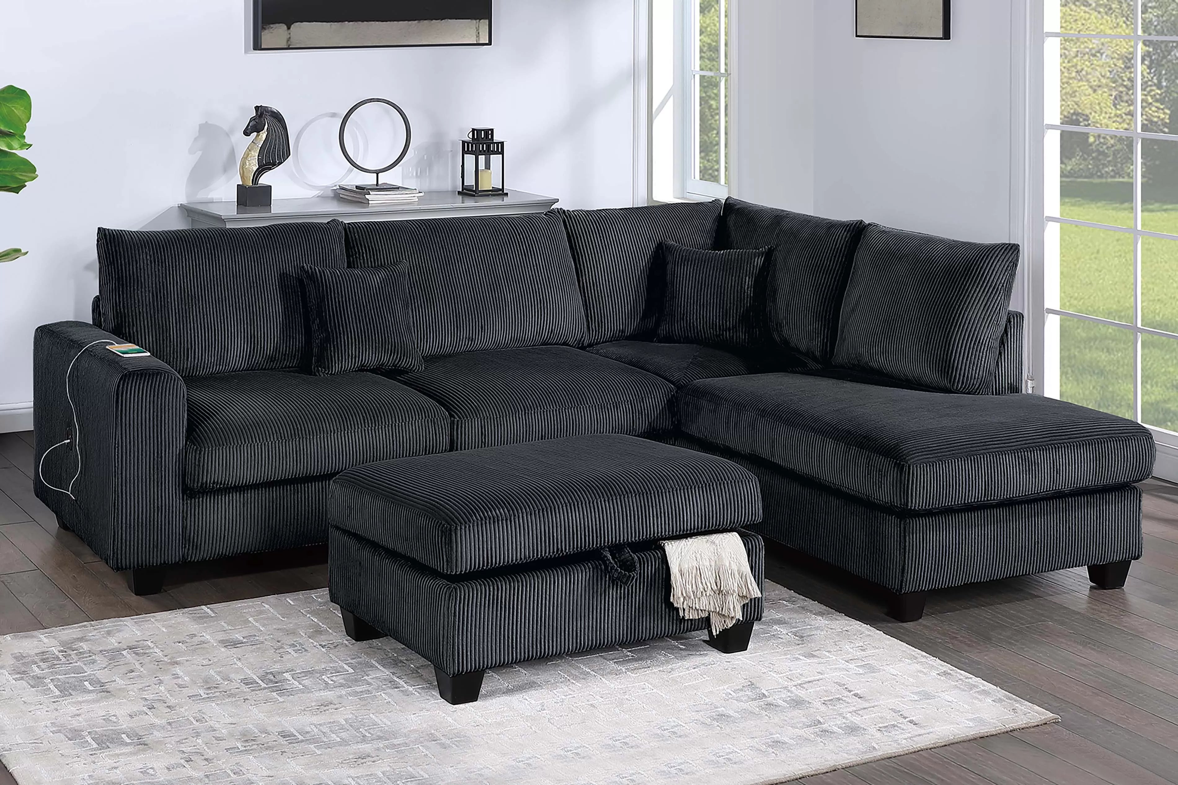3-Piece Sectional Set ||  F8409 / F8410 / F8451 / F8452
