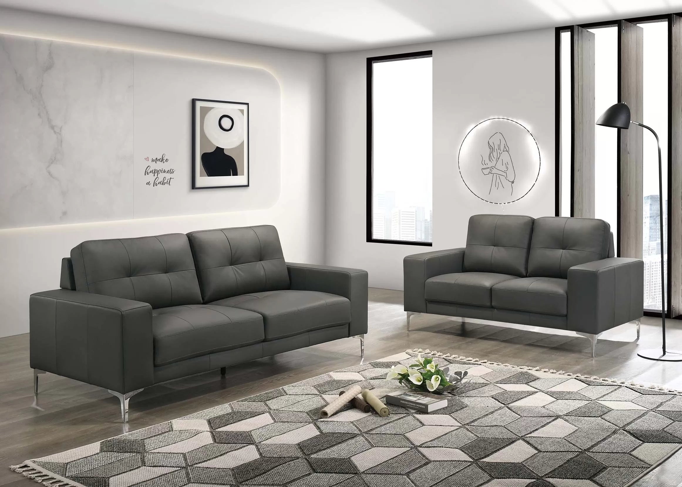 2-Piece Sofa Set || F8417 / F8418