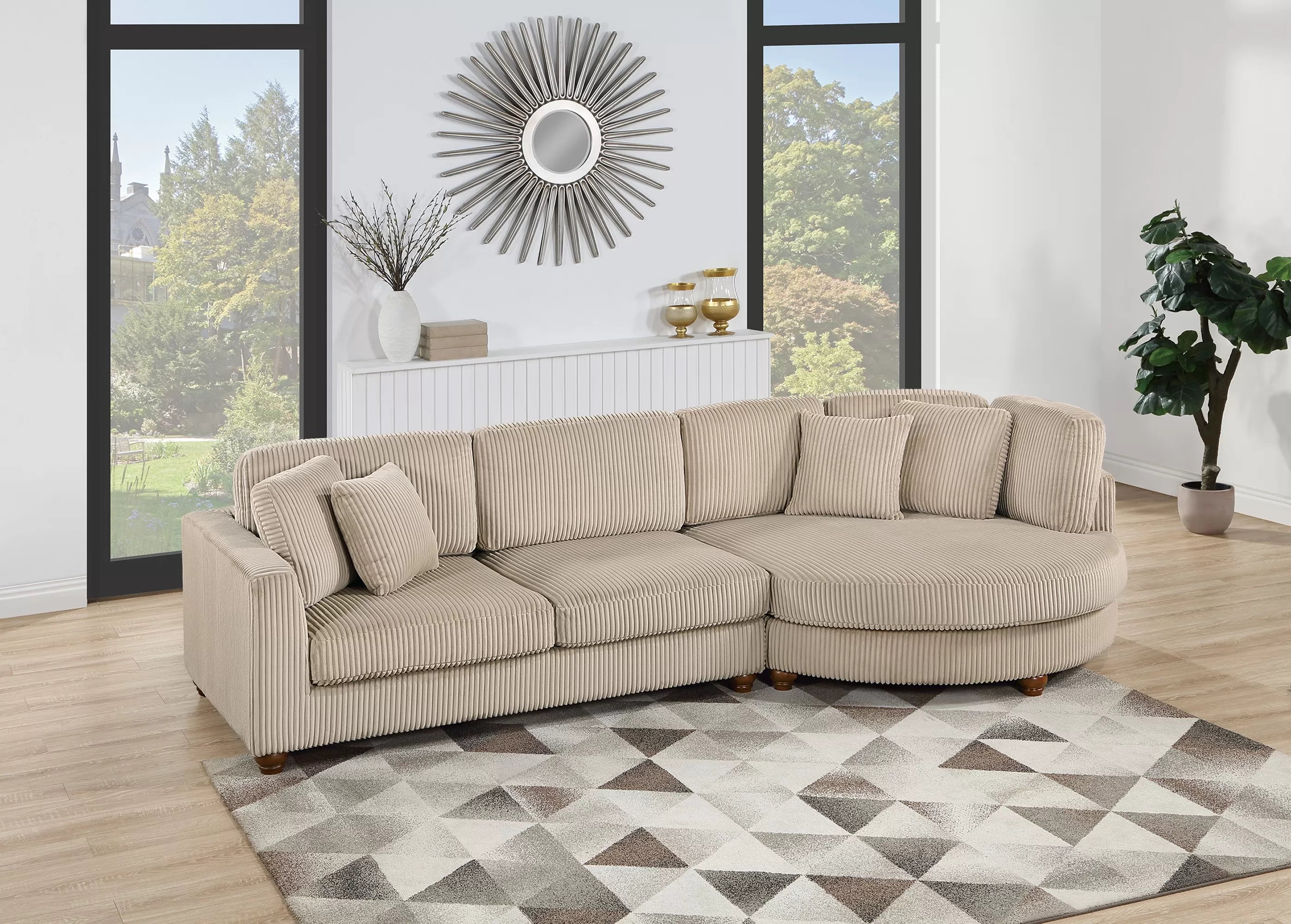 2-Piece Sectional Set XL || F8457/ F8458