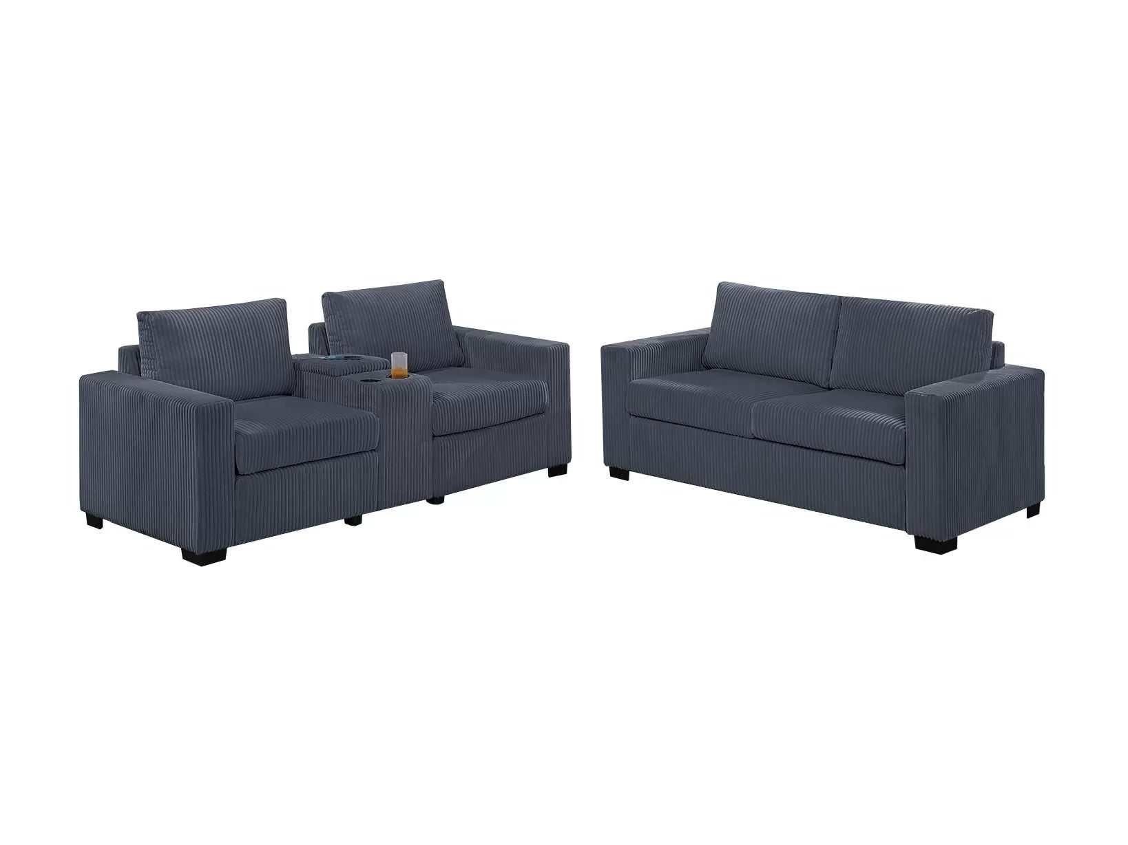 2-Piece Sofa Set || F8459 / F8460