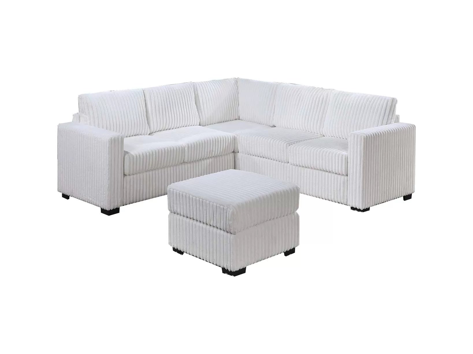 4-Piece Sectional Set W/ Ottoman ||  F8463 / F8464