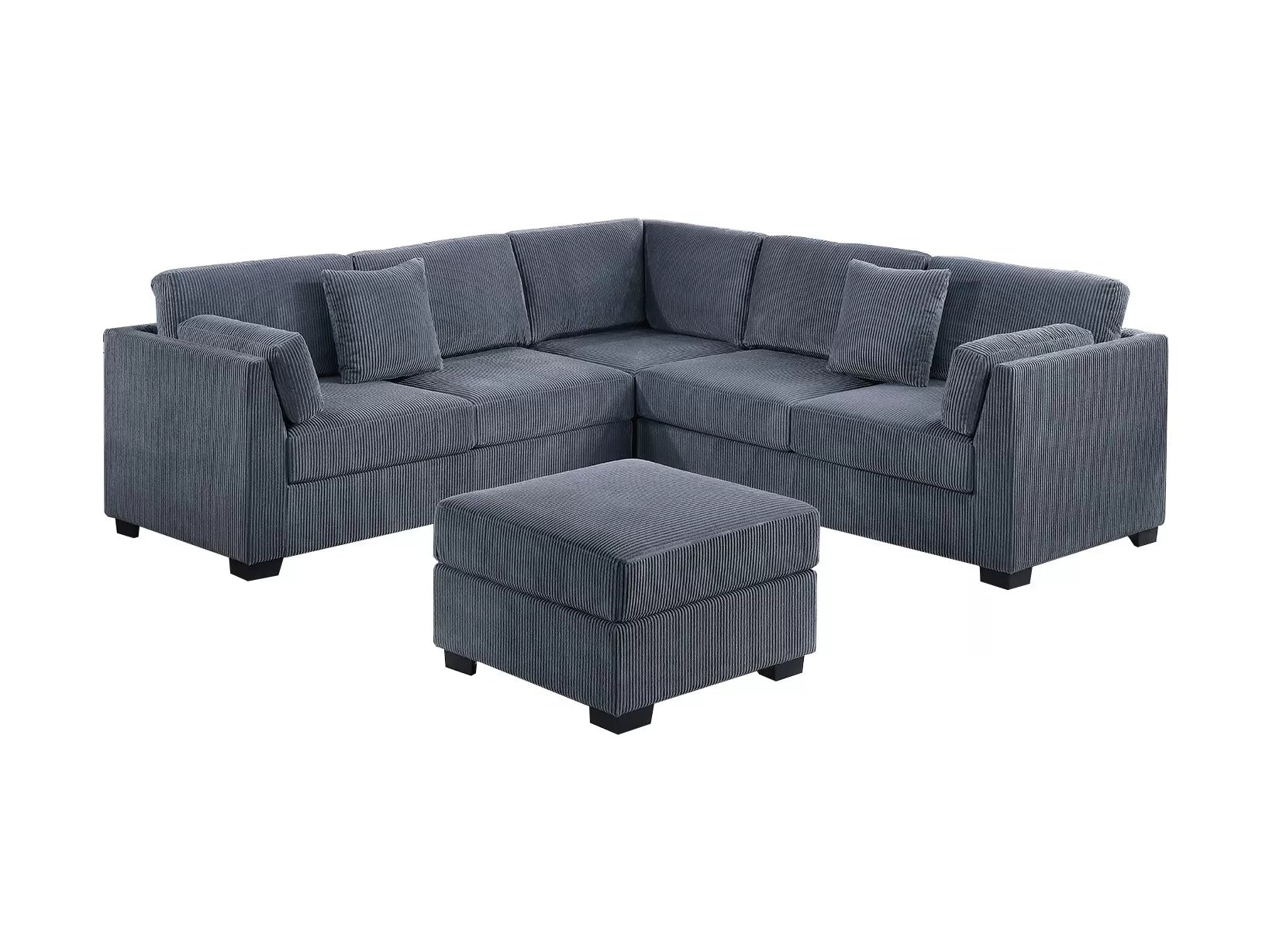 4-Piece Sectional Set W/ Ottoman ||  F8479 / F8480