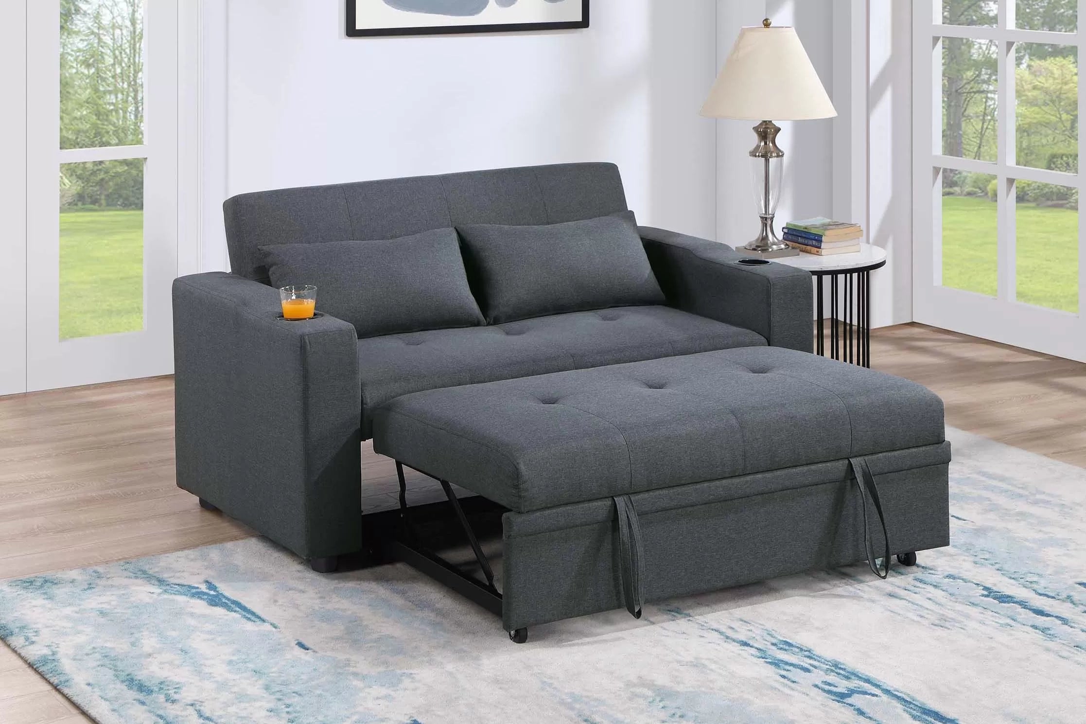 Convertible Sofa with 2 Accent Pillows || F8533 / F8534 / F8567