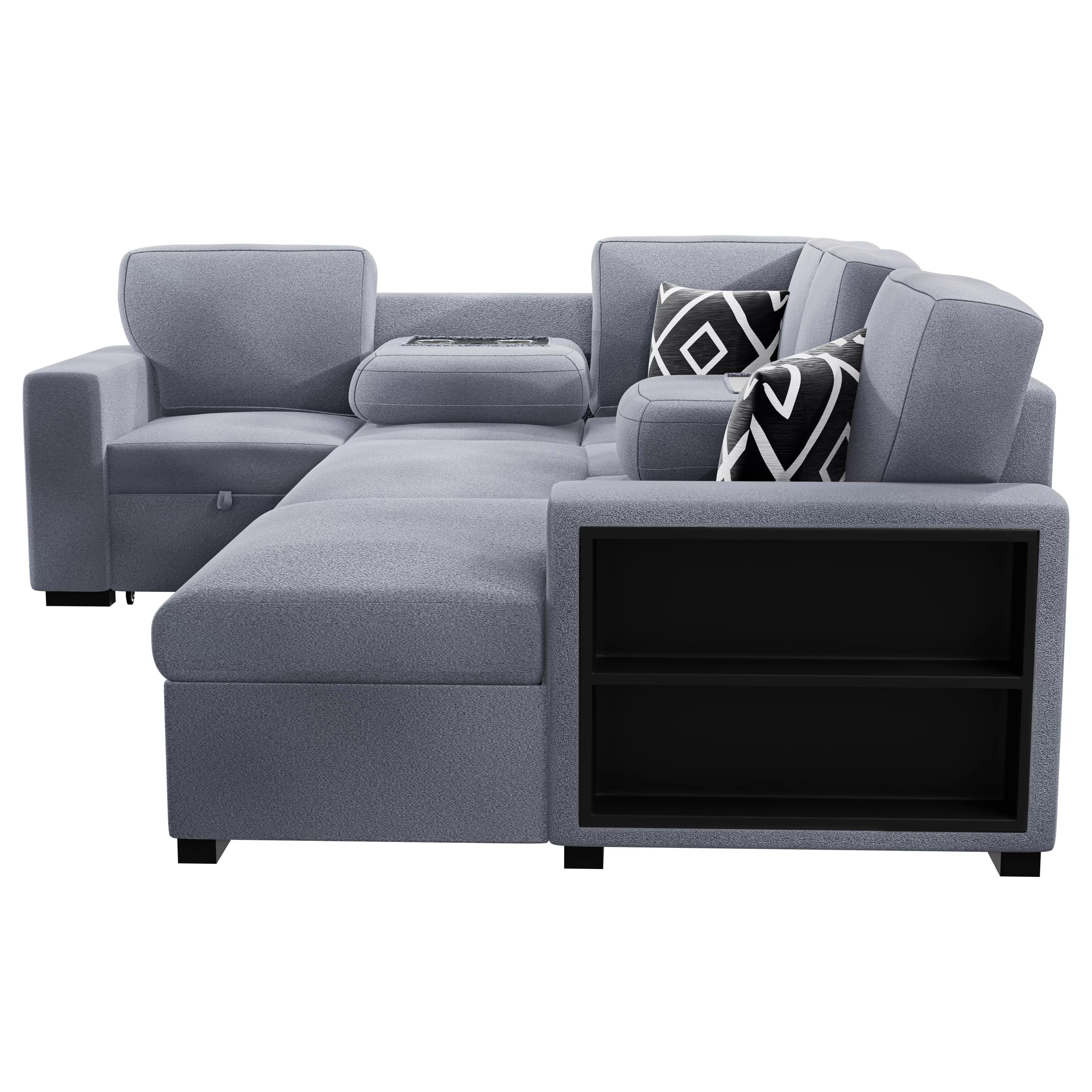4-Piece Convertible Sectional || F8561 / F8562