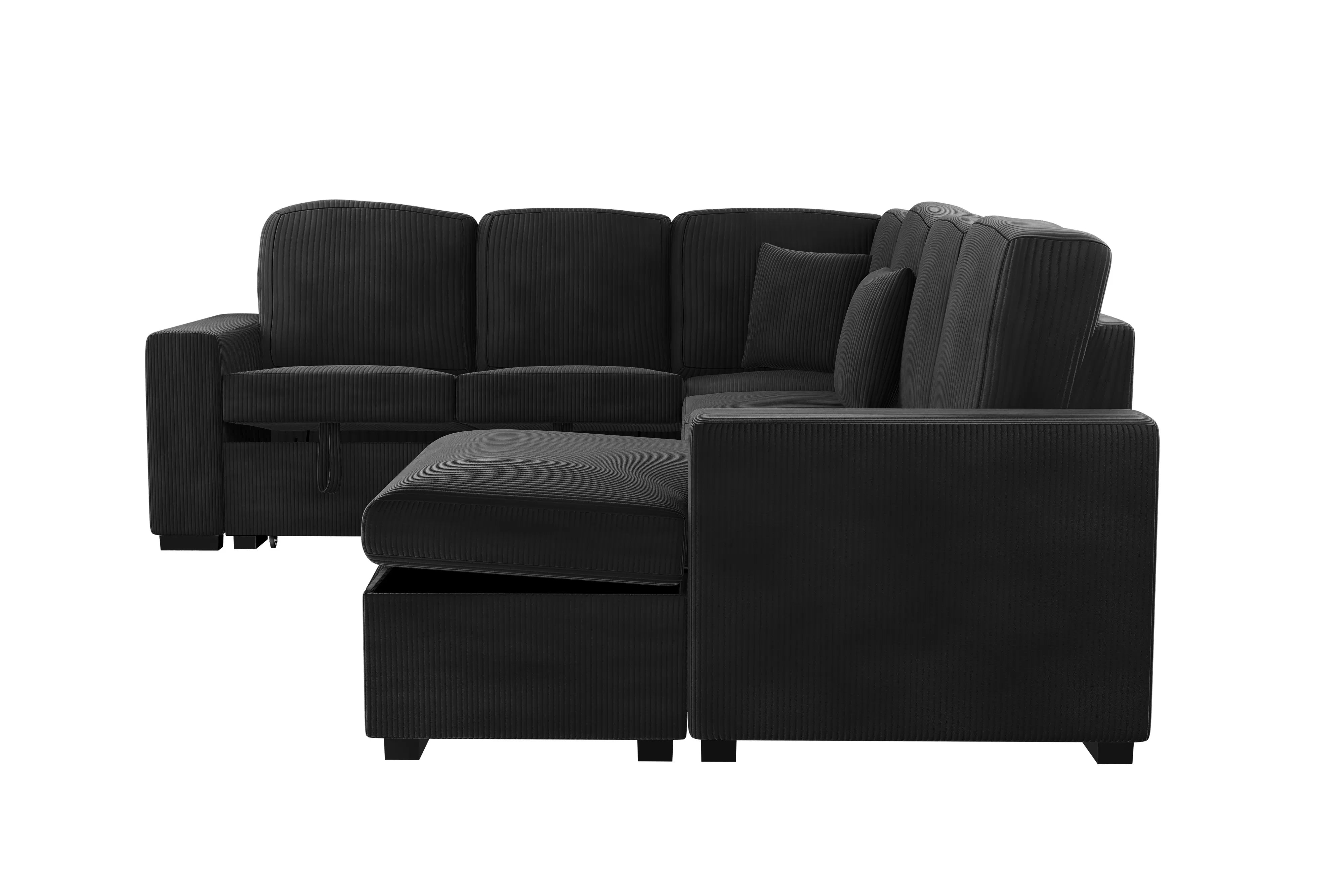 4-Piece Convertible Sectional || F8565/ F8566
