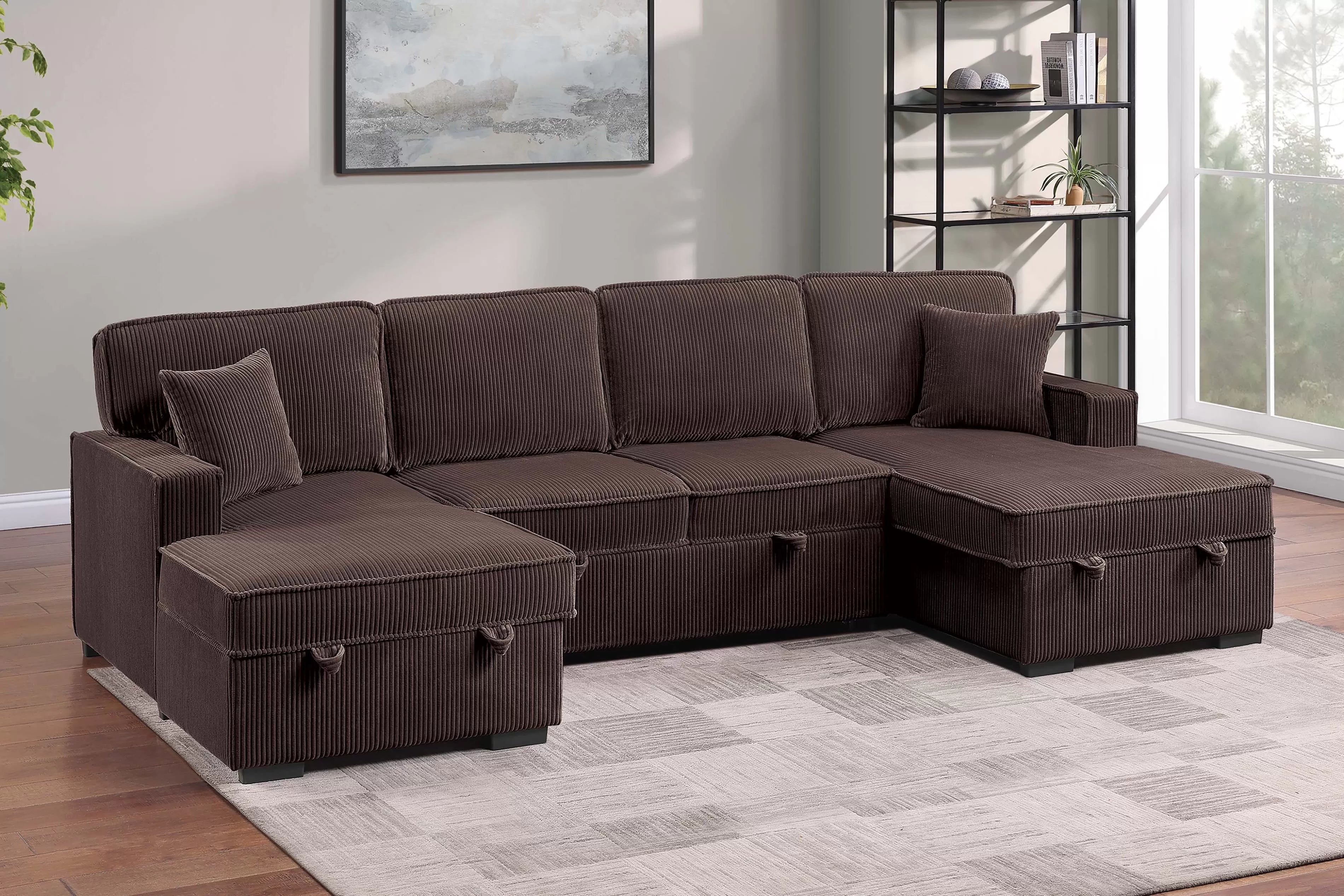 3-Piece Convertible Sectional || F8580 / F8581
