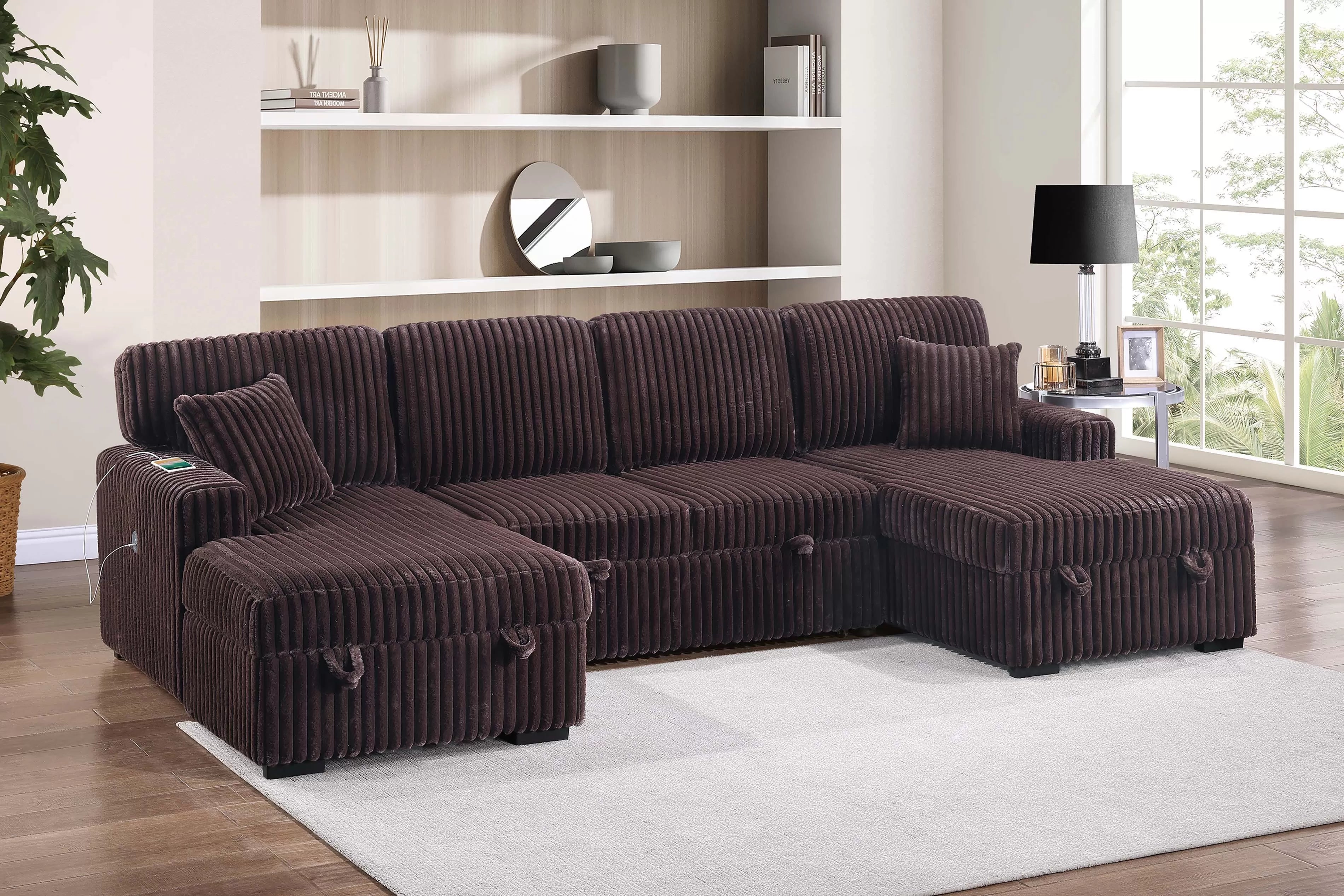 3-Piece Convertible Sectional || F8582 / F8583