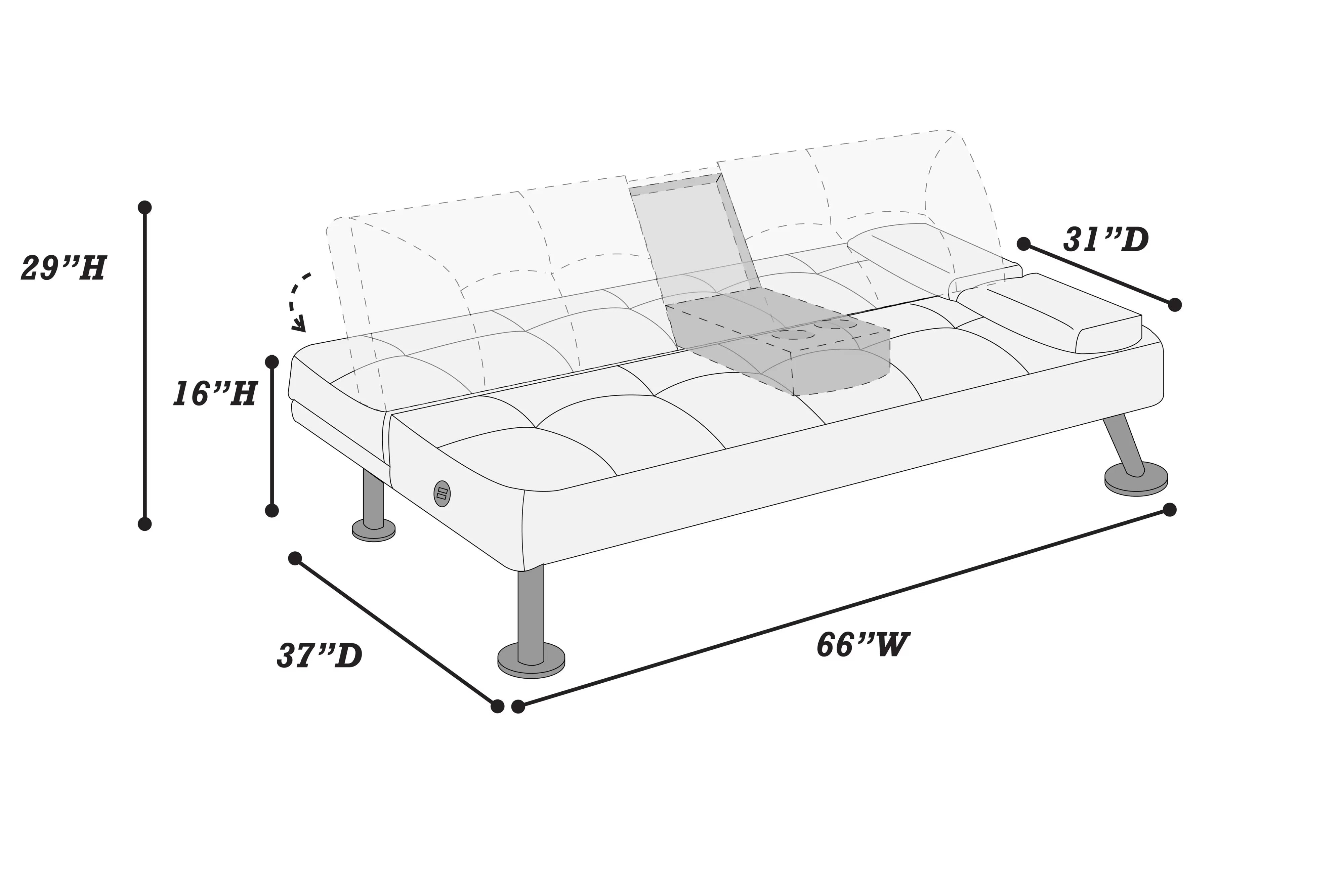 Adjustable Sofa || F8589 / F8590 / F8595