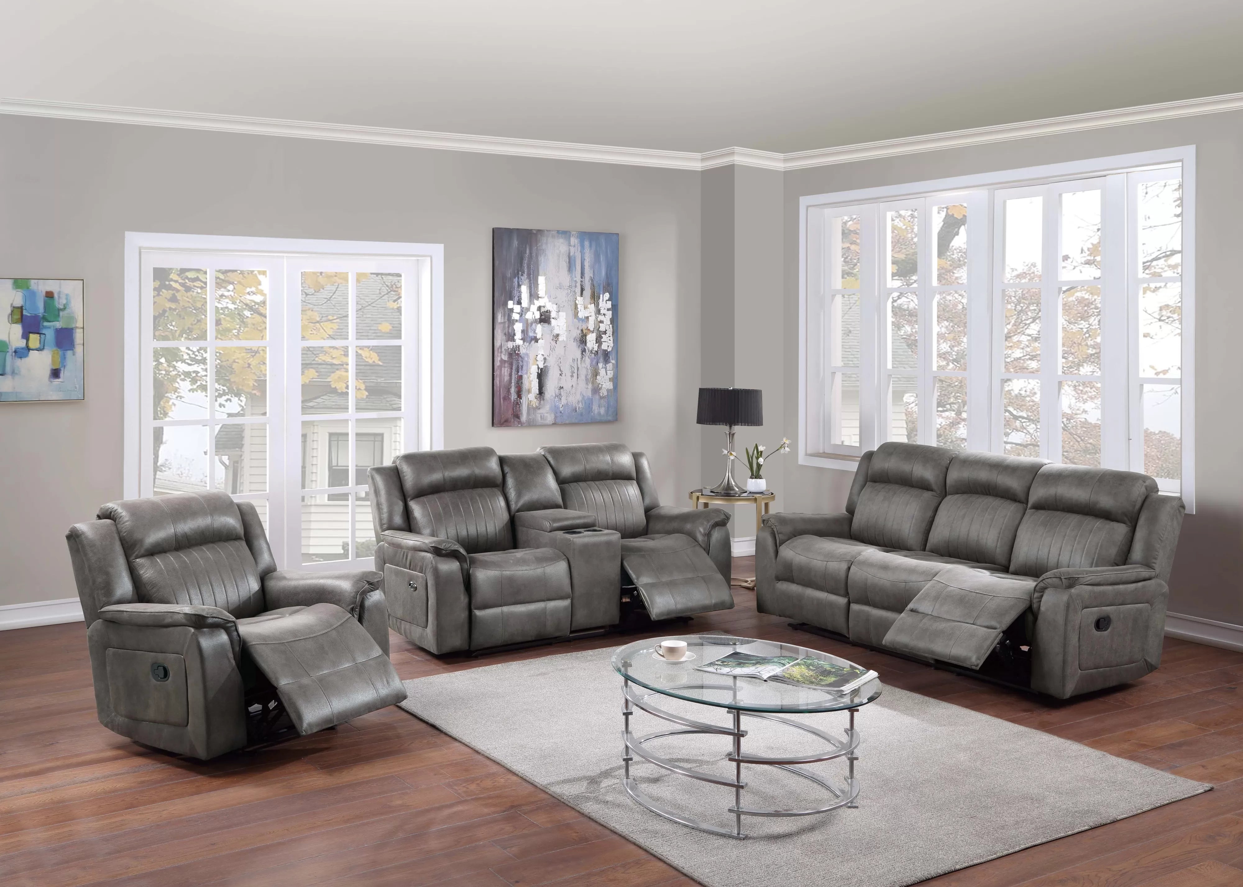 Manual Glider/Recliner Single || F8744 / F8741