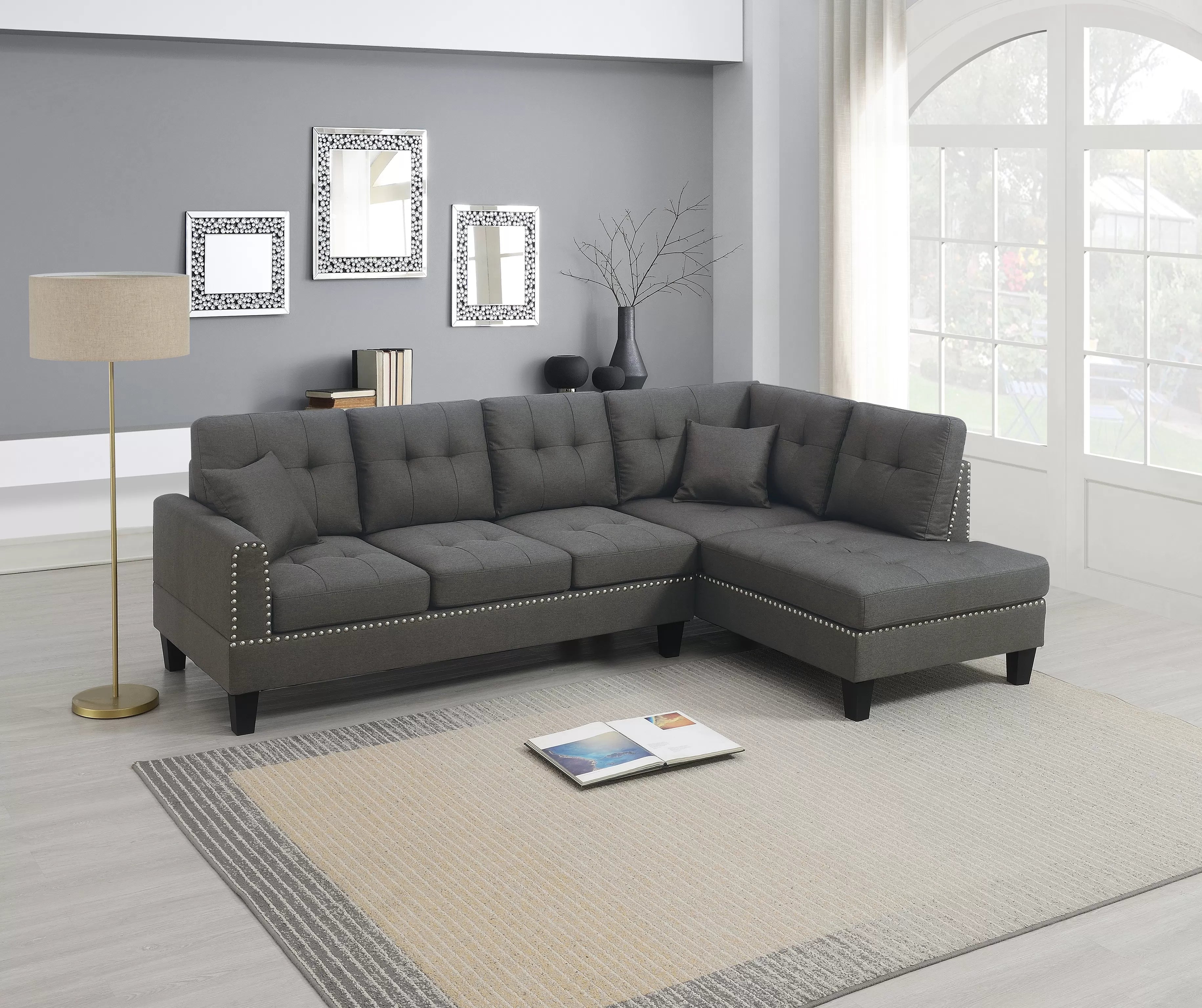 2-Piece Sectional Sofa || F8370 / F8882