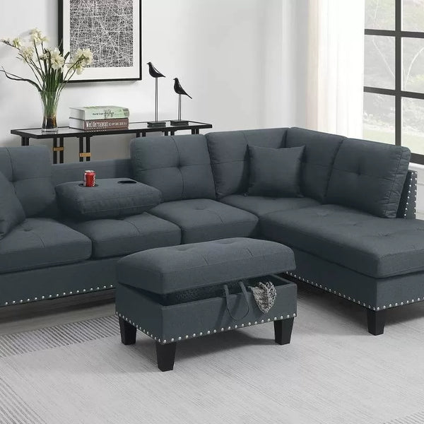 3-Piece Sectional Set || F8886 / F8887