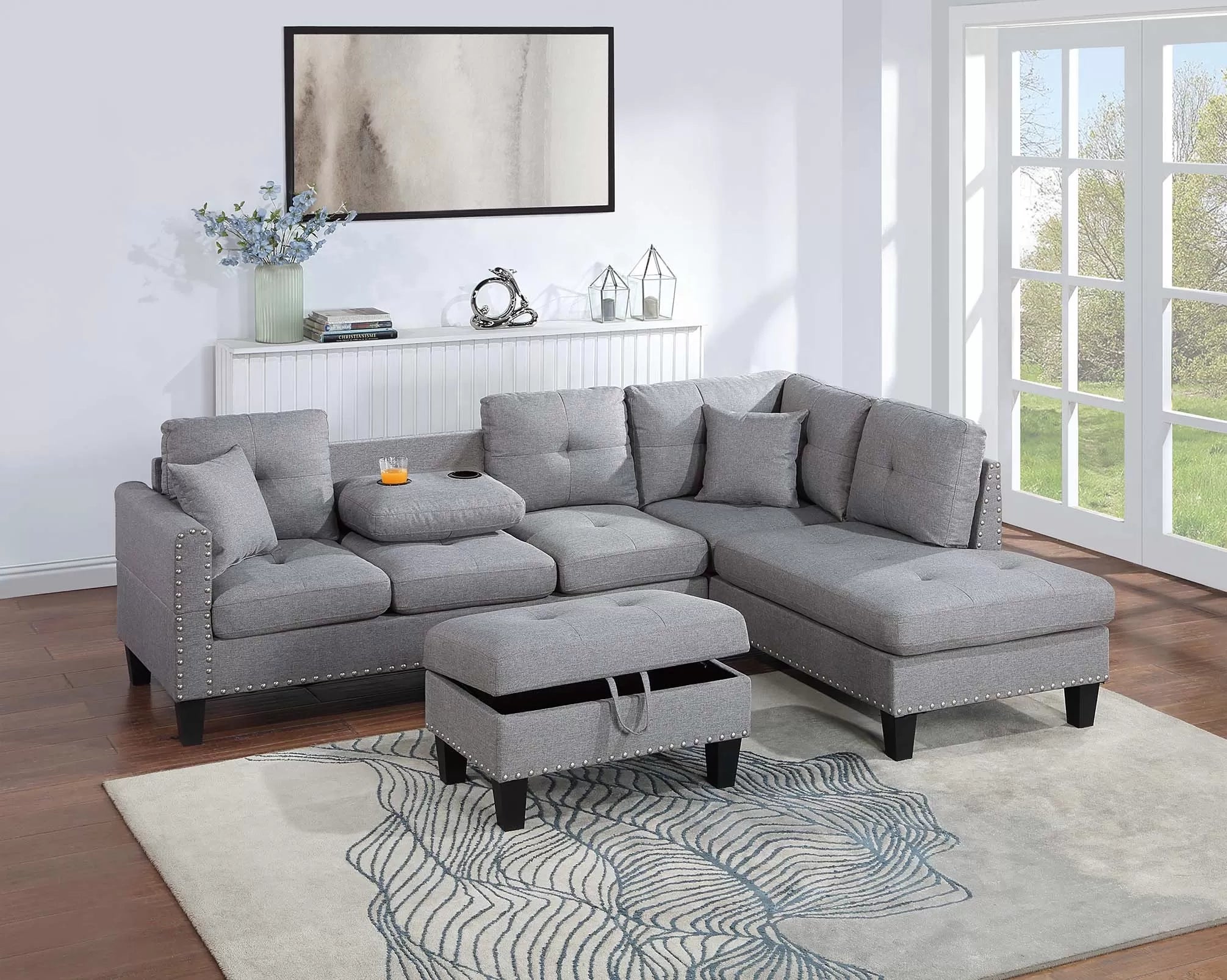 3-Piece Sectional Set ||  F8886 / F8887
