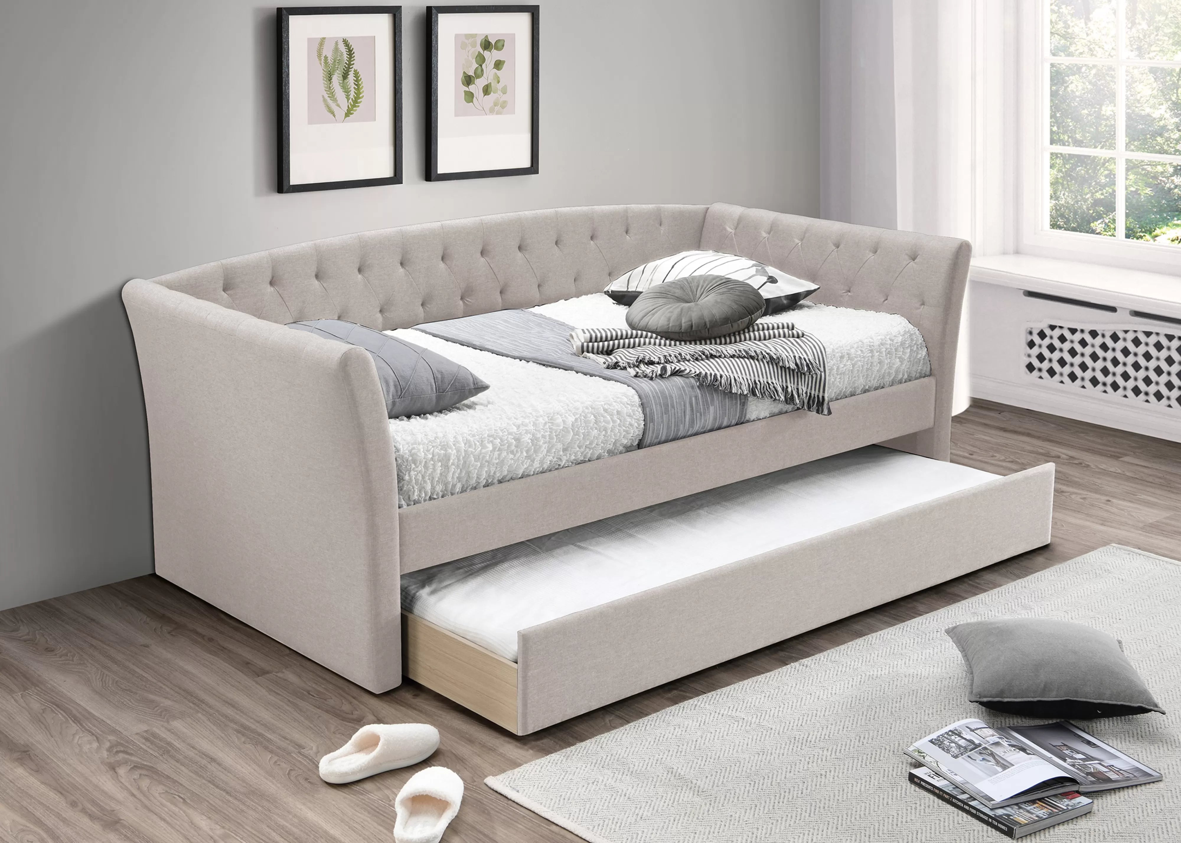 Day Bed w/ Slats + Trundle  || F9451/ F9452/ F9453