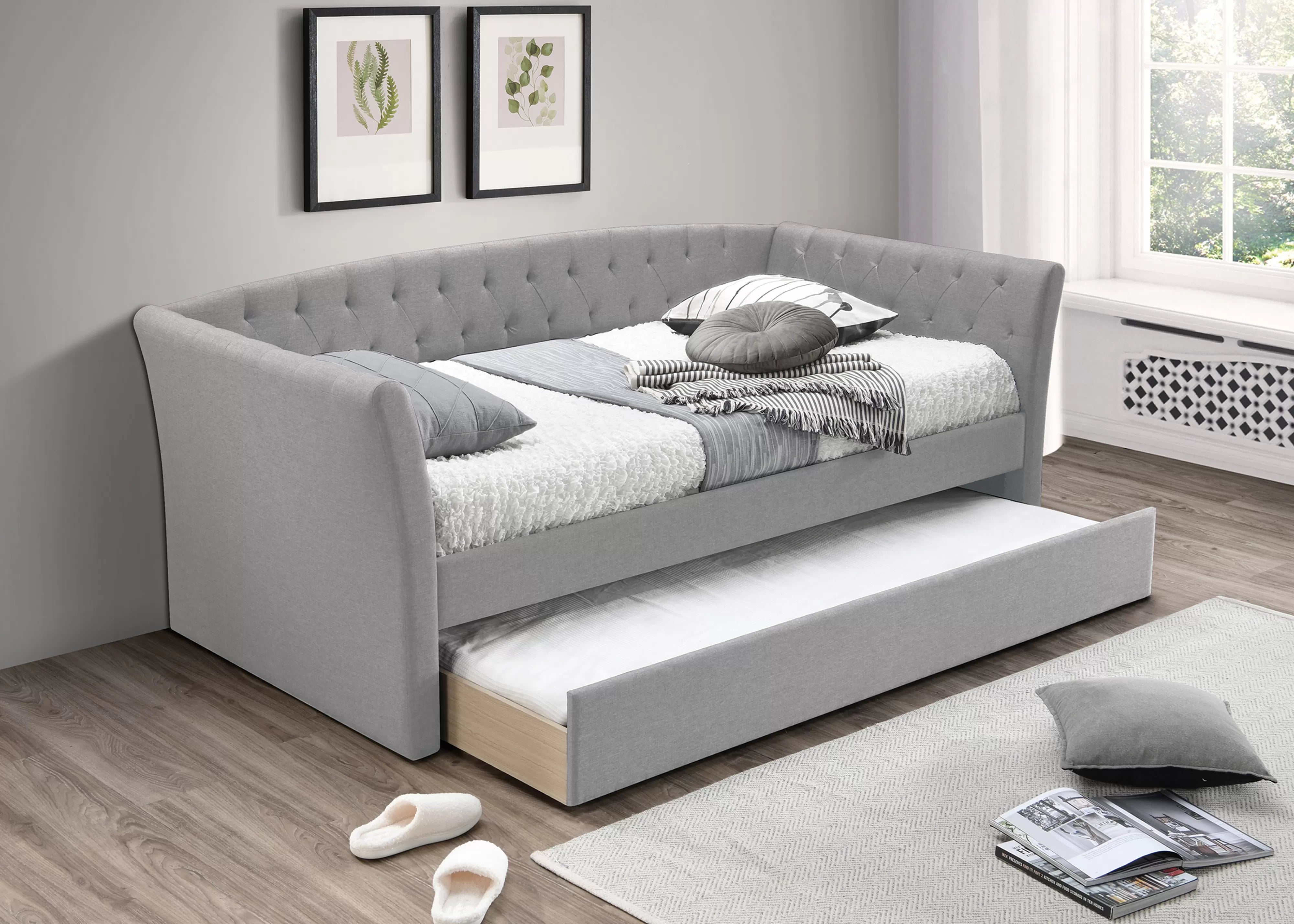 Day Bed w/ Slats + Trundle  || F9451/ F9452/ F9453