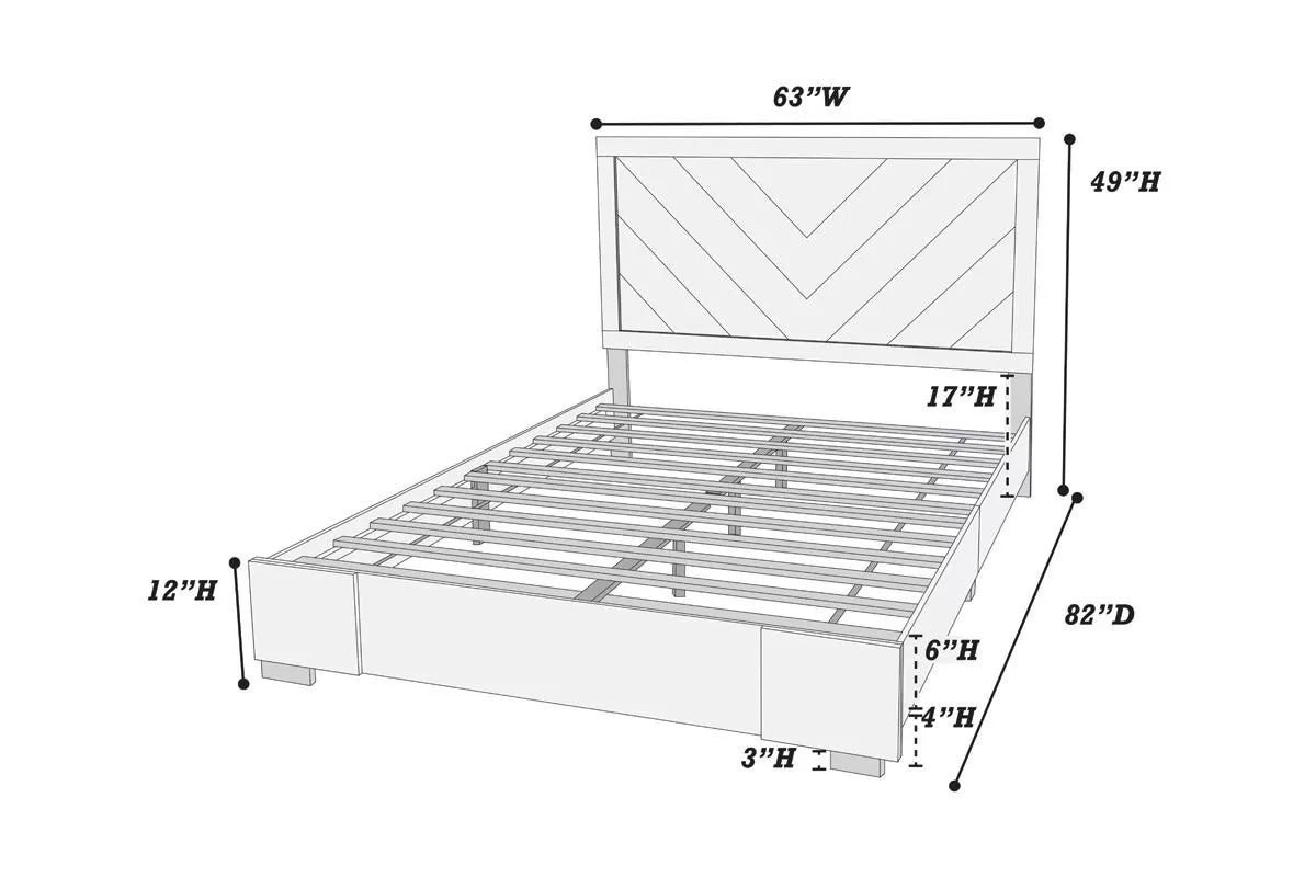 Queen Bed || F9578Q